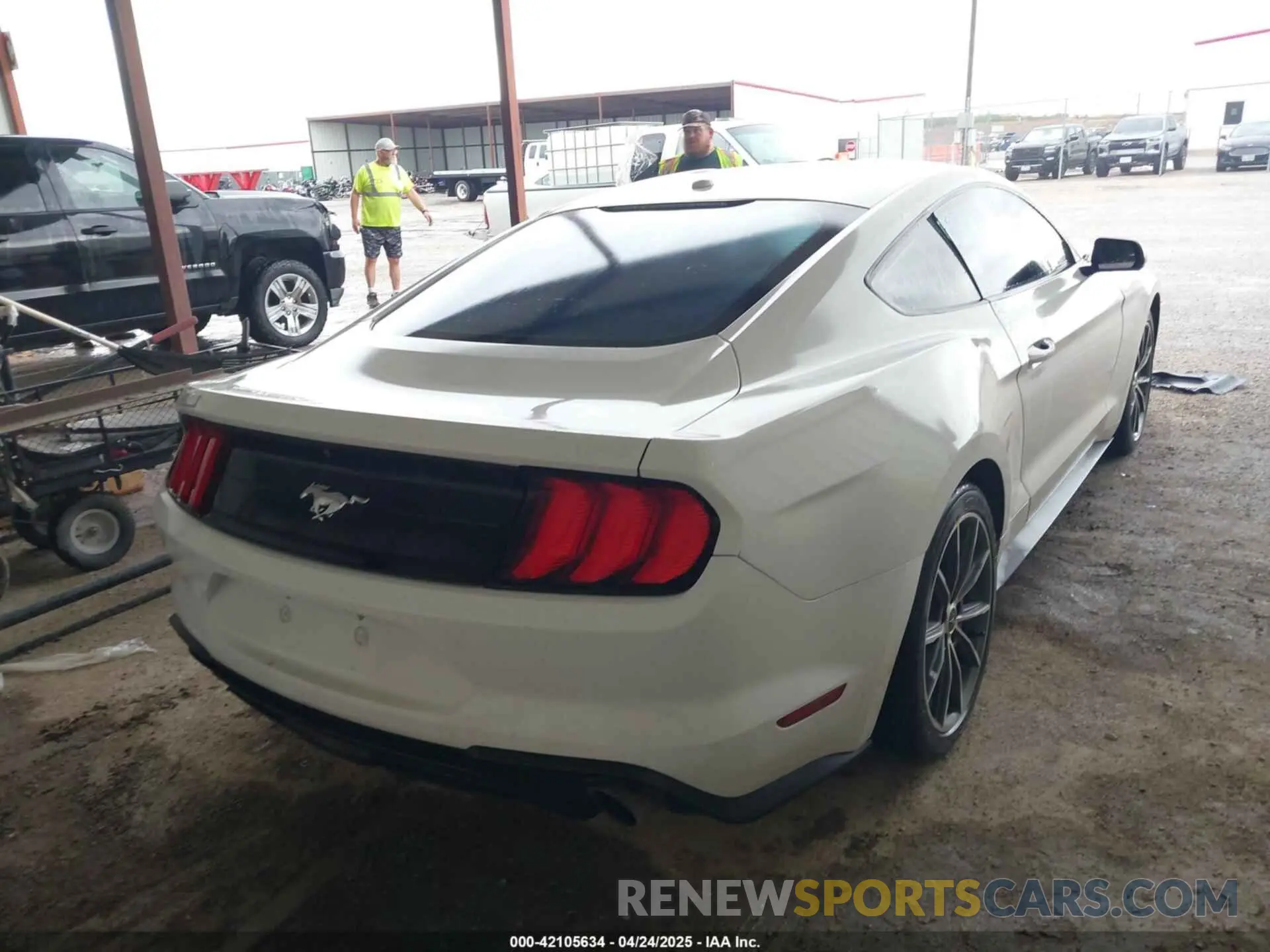 4 fotografías del automóvil dañado 1FA6P8TH1K5168795 FORD MUSTANG 2019