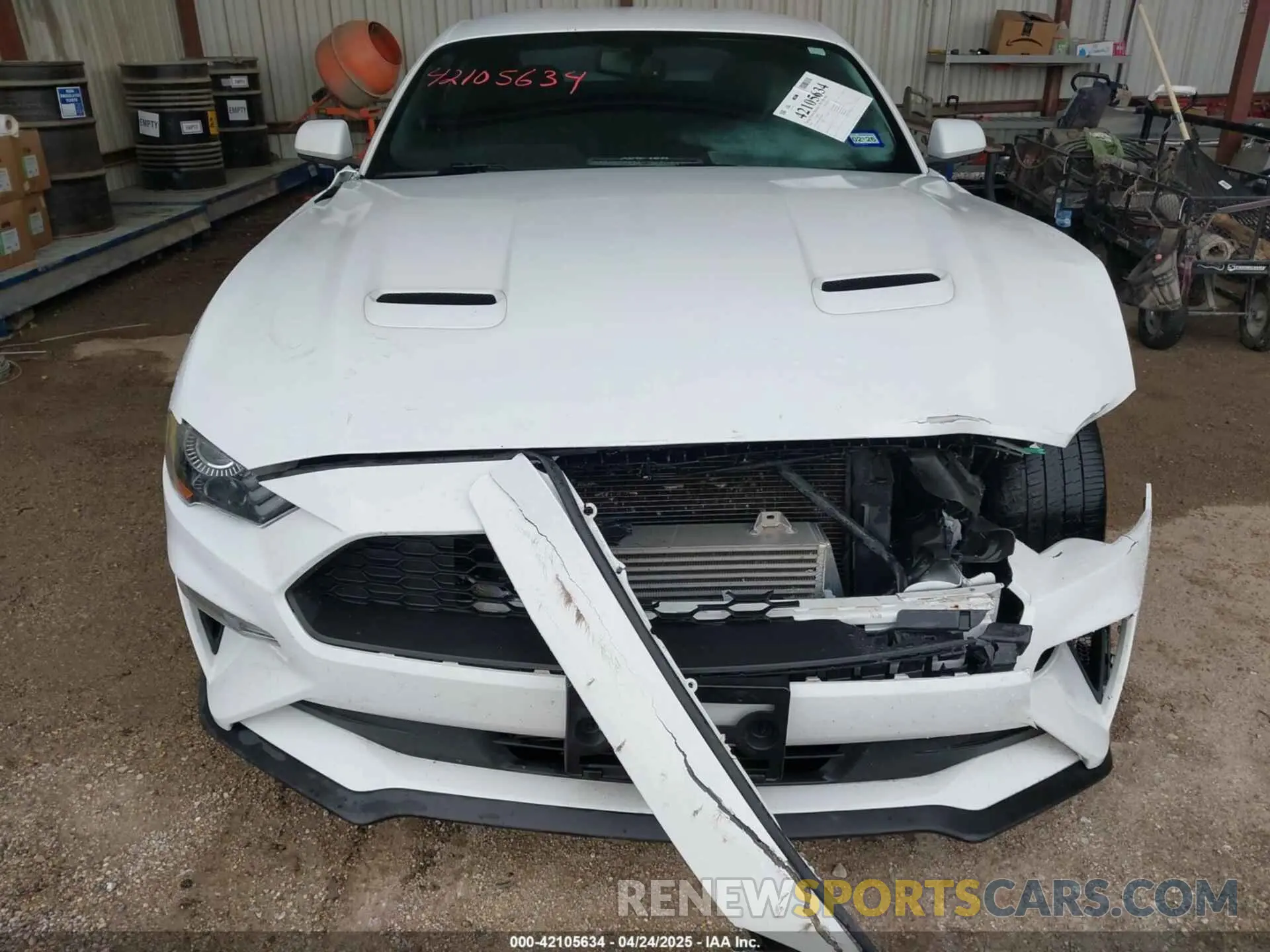 6 fotografías del automóvil dañado 1FA6P8TH1K5168795 FORD MUSTANG 2019