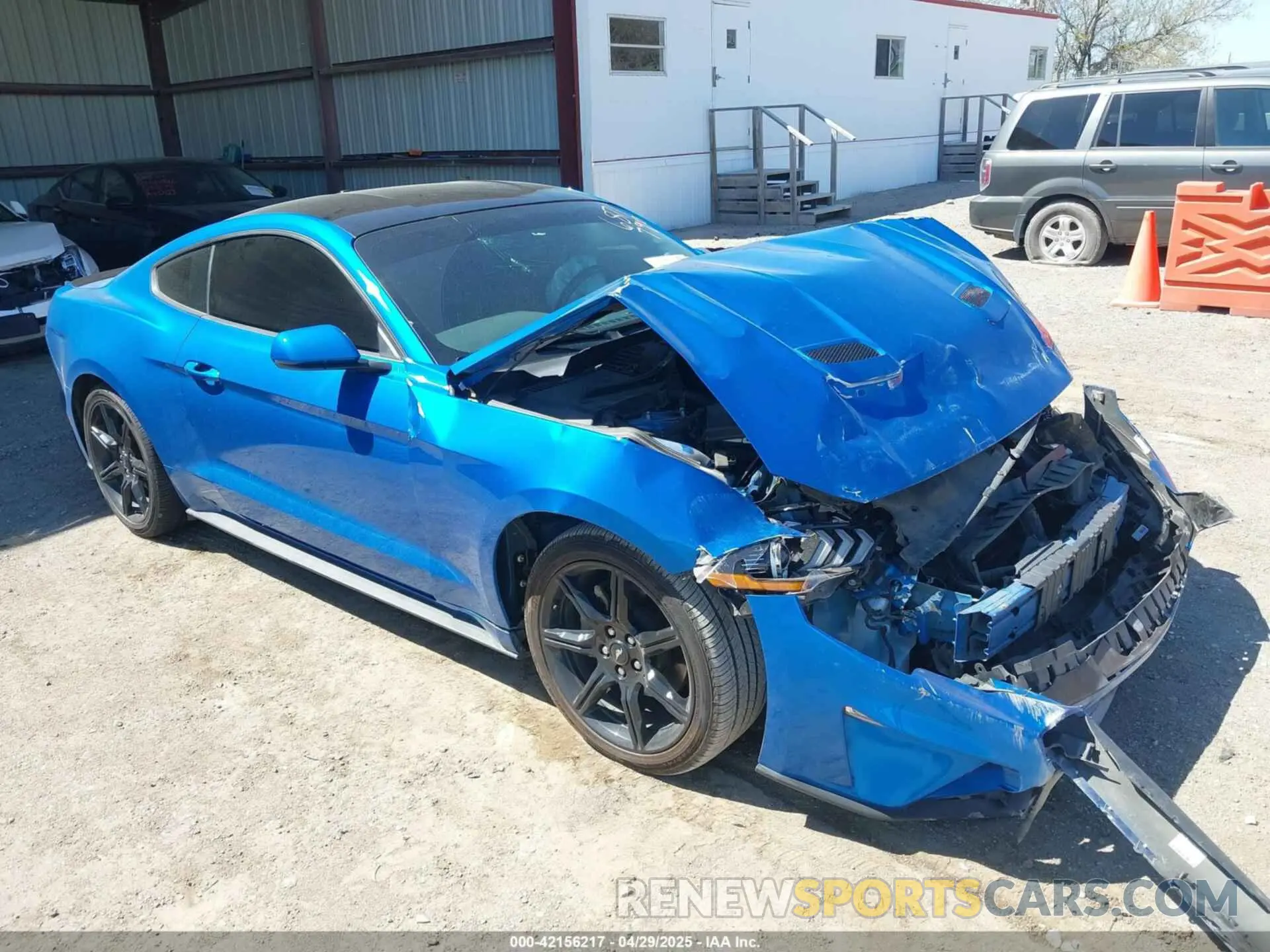 1 fotografías del automóvil dañado 1FA6P8TH2K5134462 FORD MUSTANG 2019
