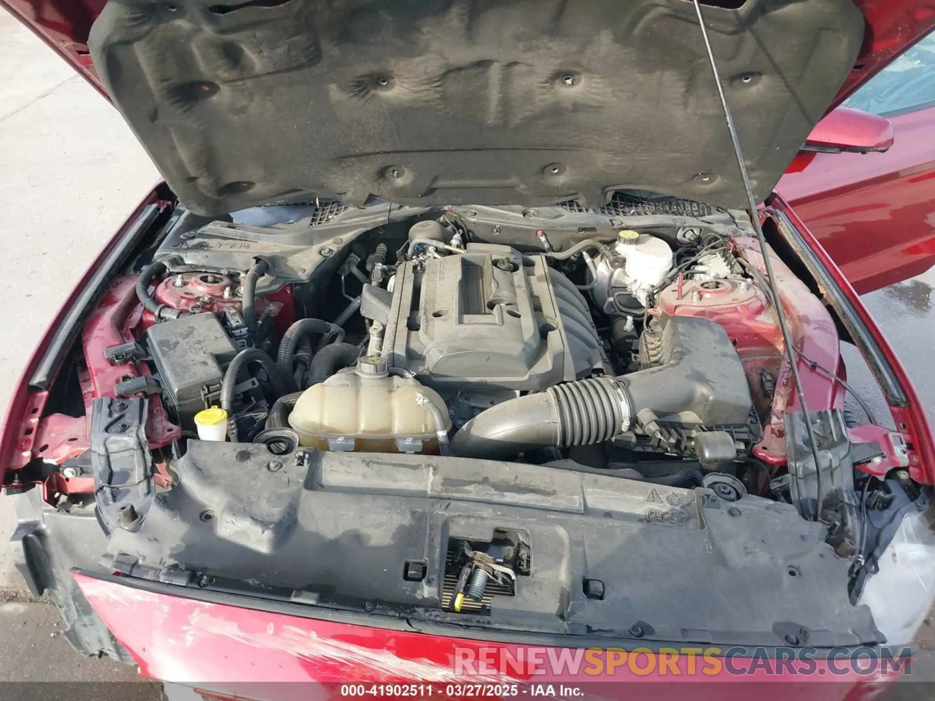 10 fotografías del automóvil dañado 1FA6P8TH2K5162097 FORD MUSTANG 2019