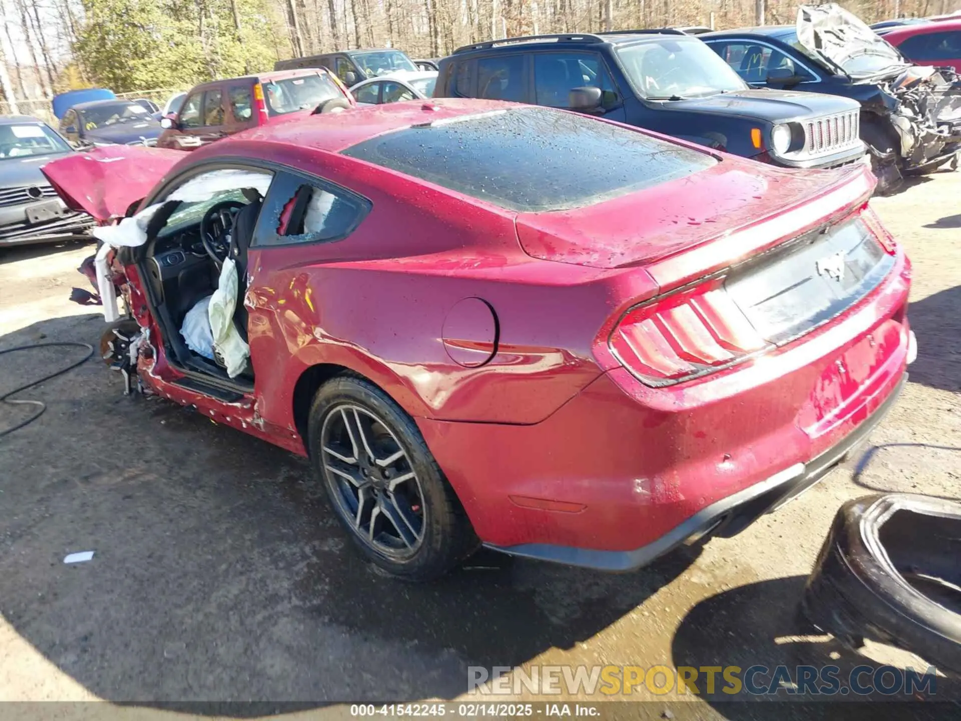 3 fotografías del automóvil dañado 1FA6P8TH3K5117315 FORD MUSTANG 2019