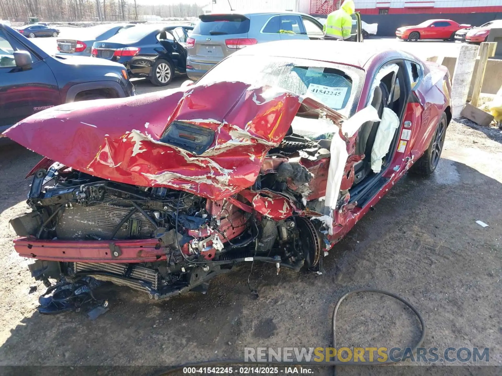 6 fotografías del automóvil dañado 1FA6P8TH3K5117315 FORD MUSTANG 2019