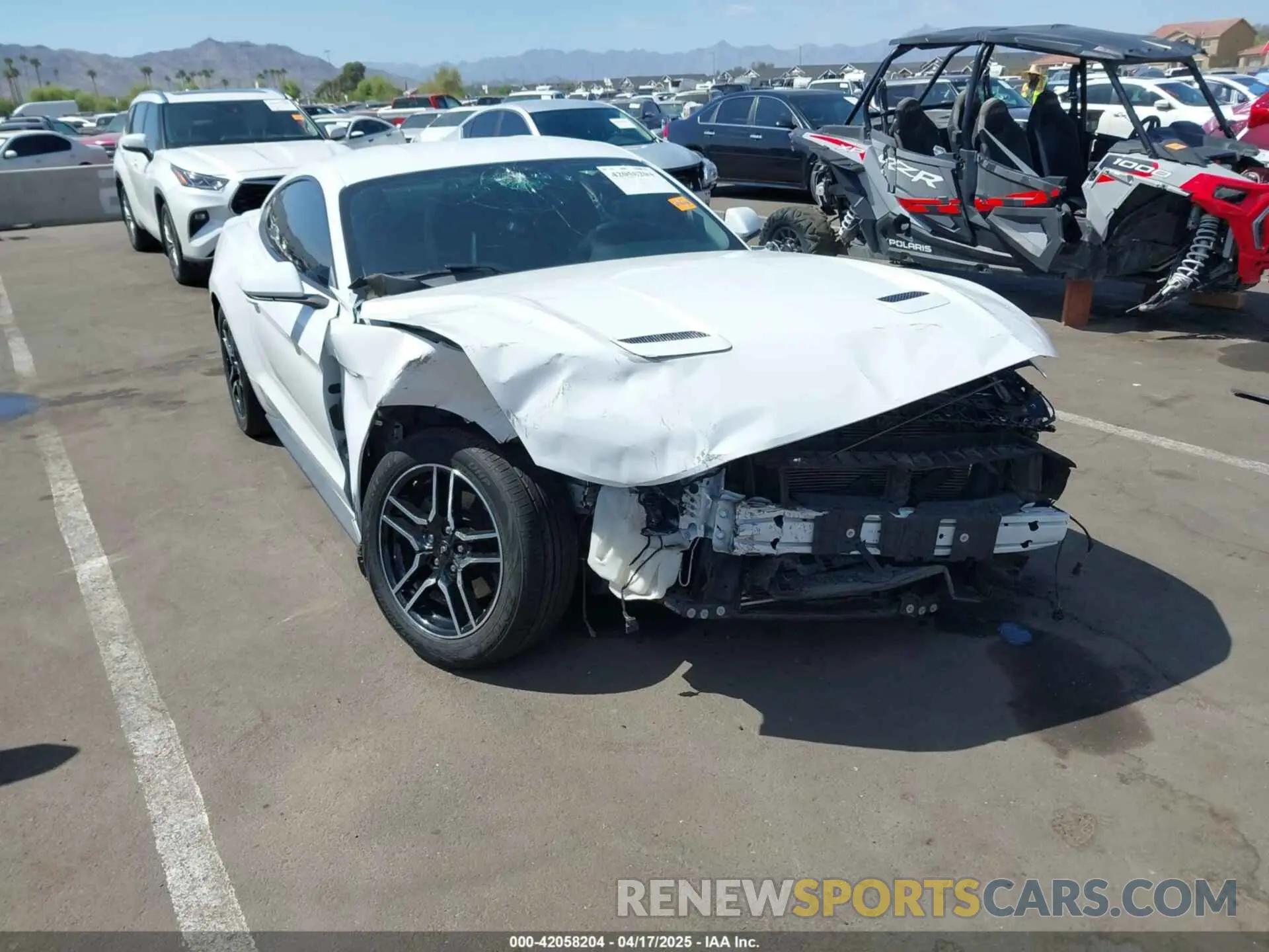 6 fotografías del automóvil dañado 1FA6P8TH3K5120831 FORD MUSTANG 2019