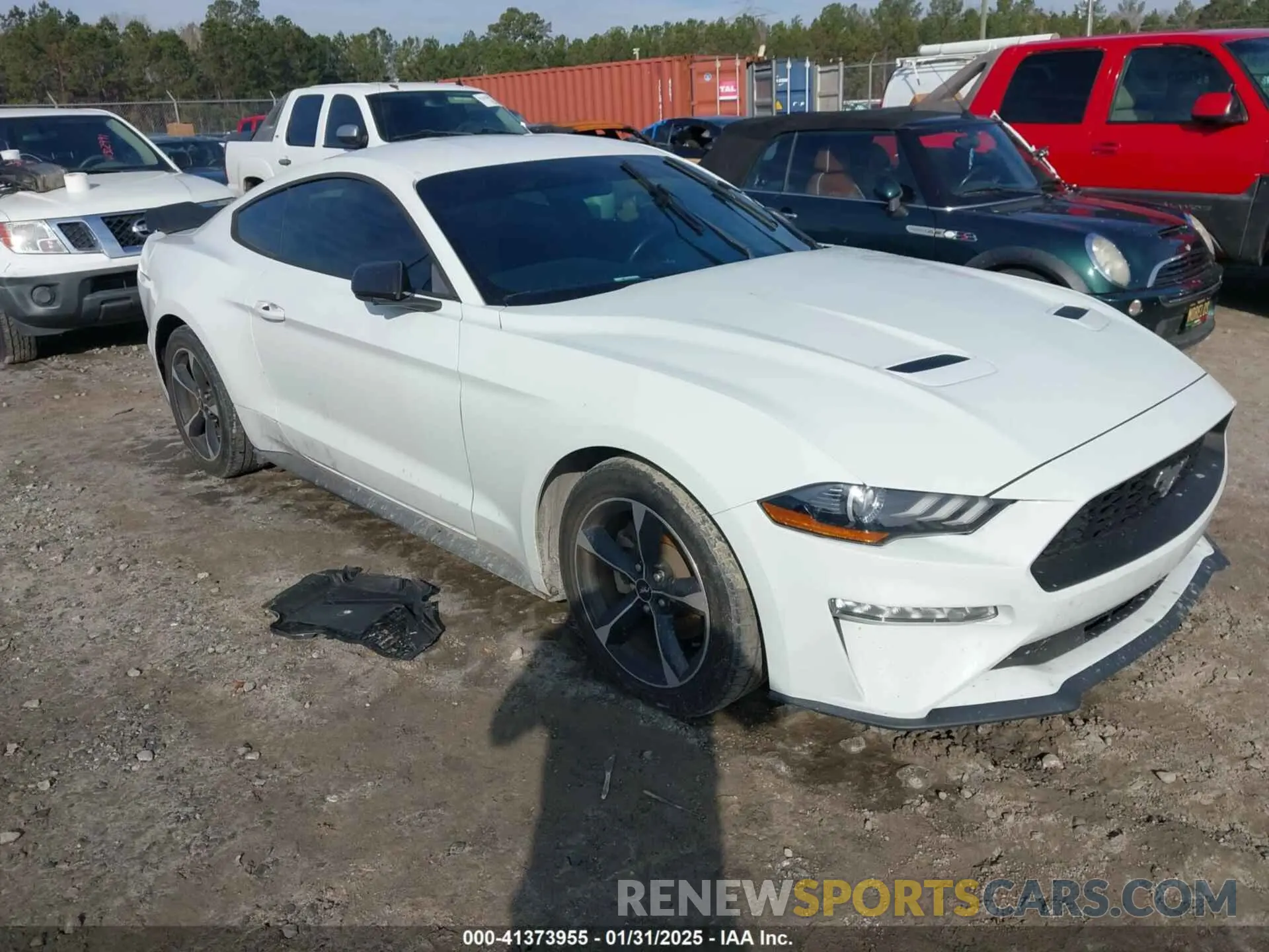 1 fotografías del automóvil dañado 1FA6P8TH3K5167261 FORD MUSTANG 2019