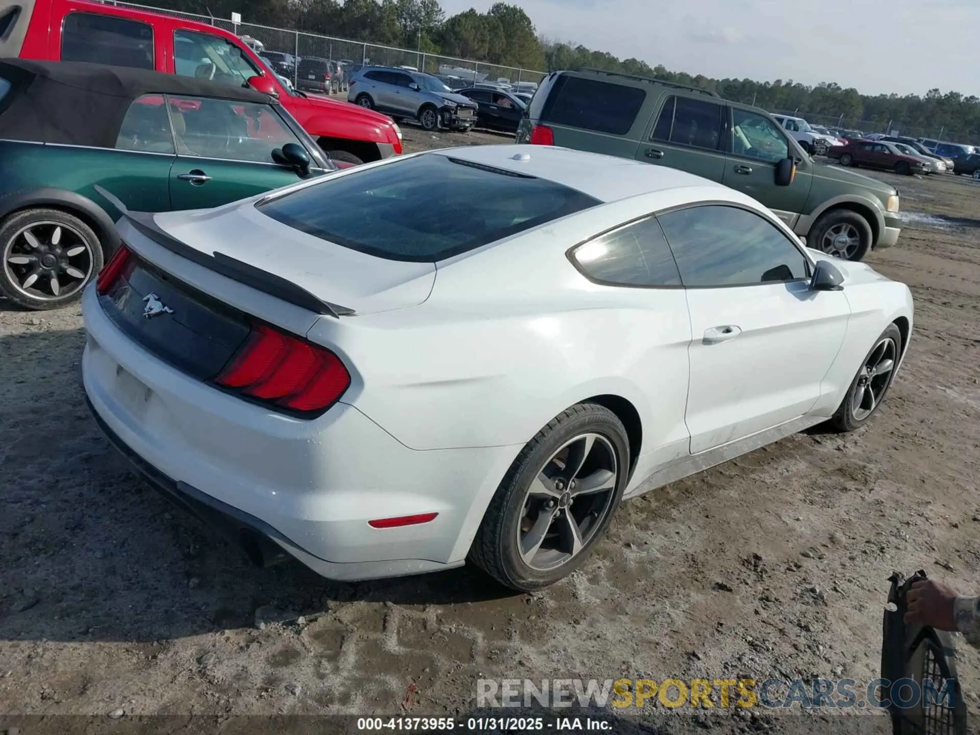 4 fotografías del automóvil dañado 1FA6P8TH3K5167261 FORD MUSTANG 2019