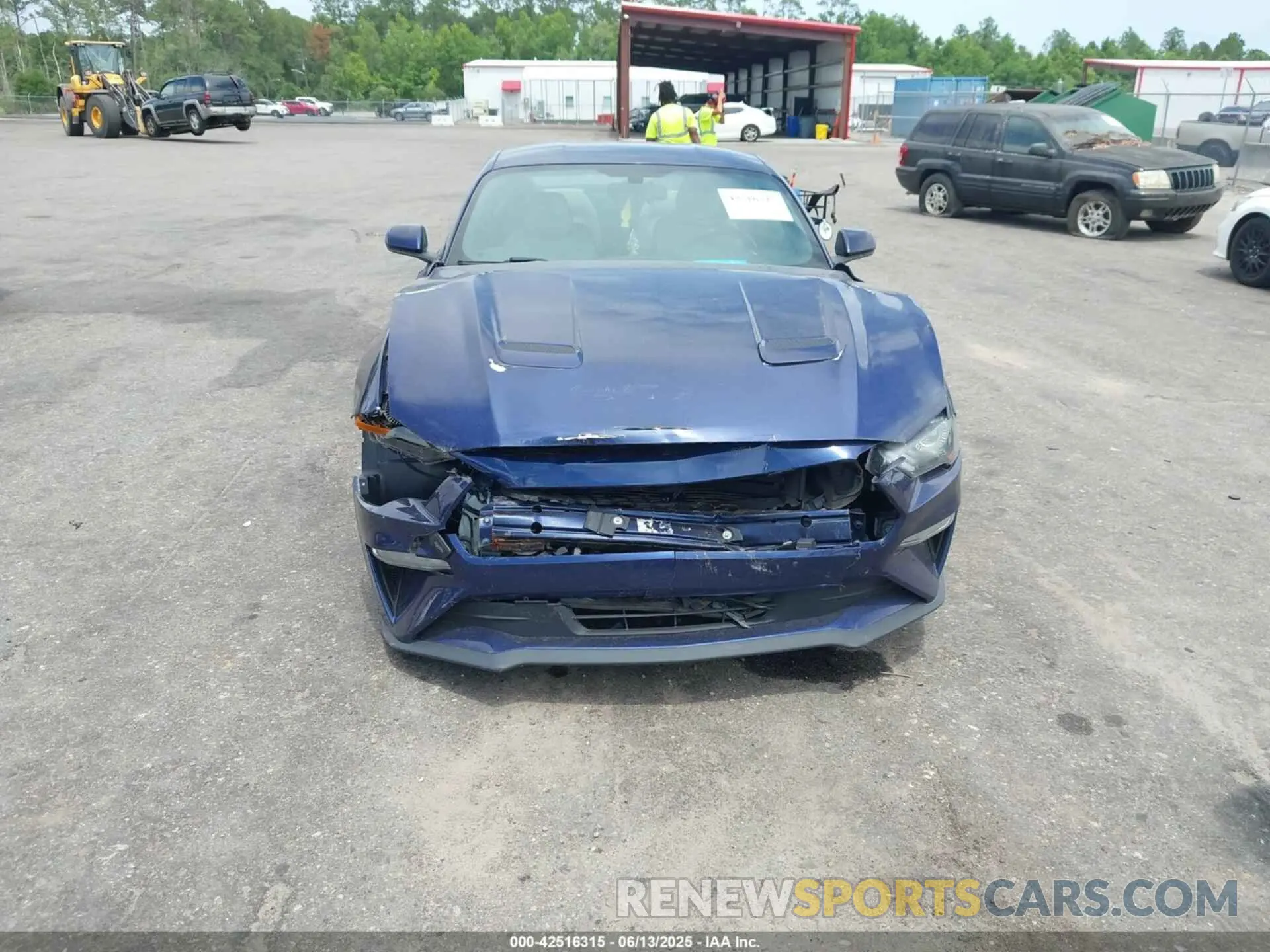 12 fotografías del automóvil dañado 1FA6P8TH3K5174131 FORD MUSTANG 2019