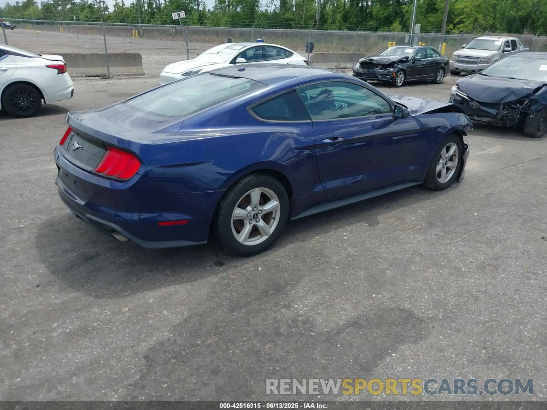 4 fotografías del automóvil dañado 1FA6P8TH3K5174131 FORD MUSTANG 2019
