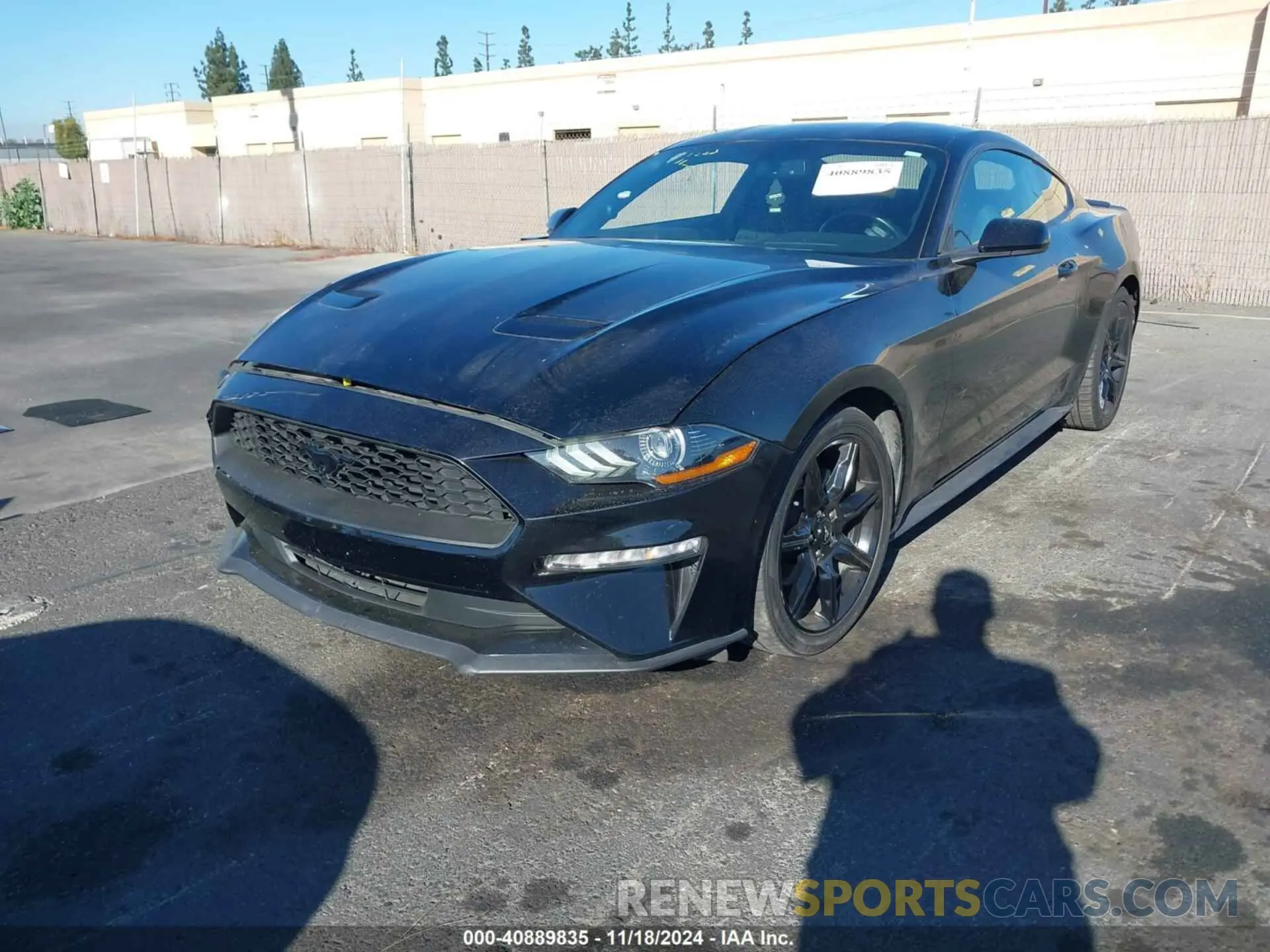 2 fotografías del automóvil dañado 1FA6P8TH3K5185937 FORD MUSTANG 2019