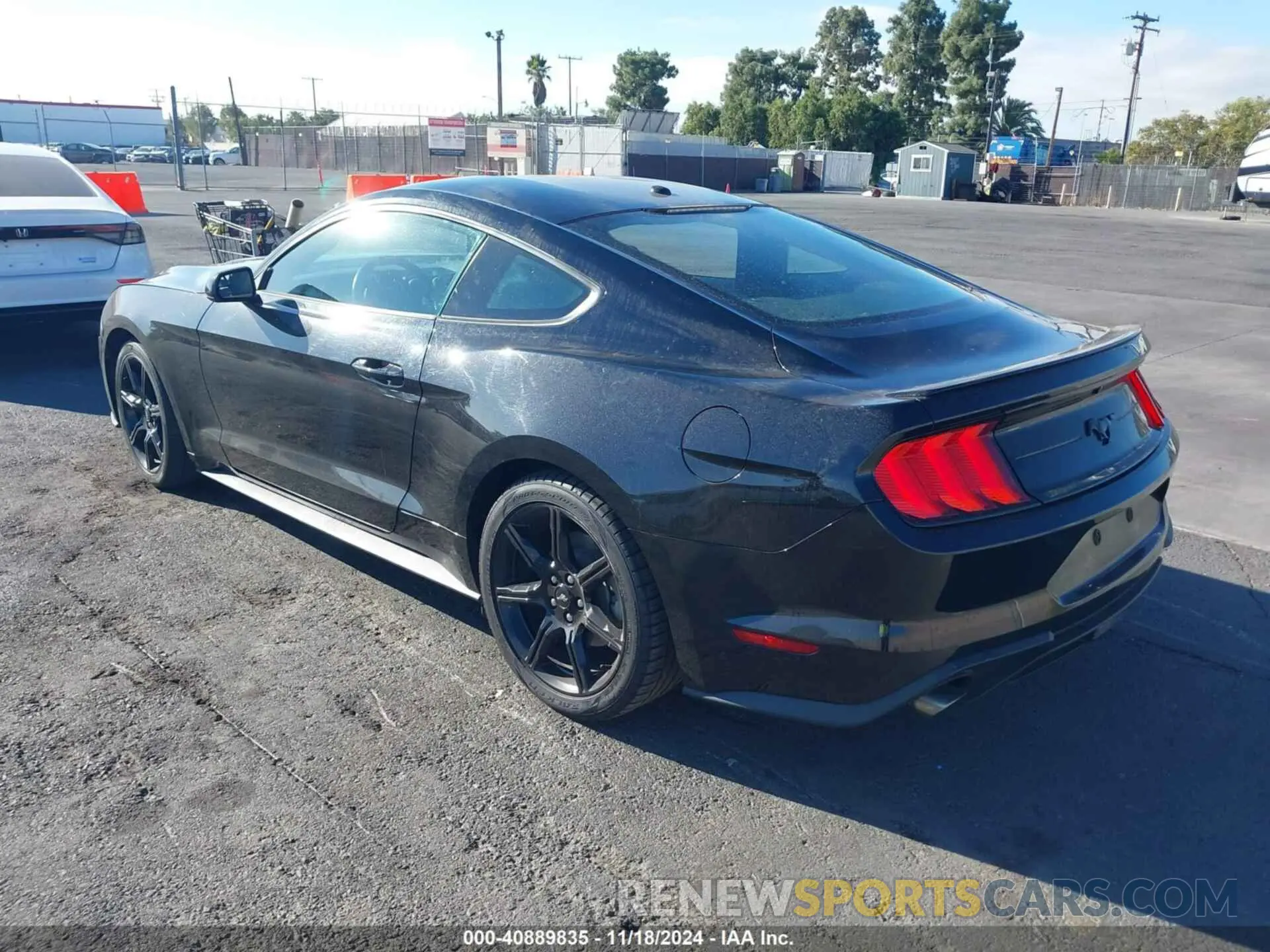 3 fotografías del automóvil dañado 1FA6P8TH3K5185937 FORD MUSTANG 2019