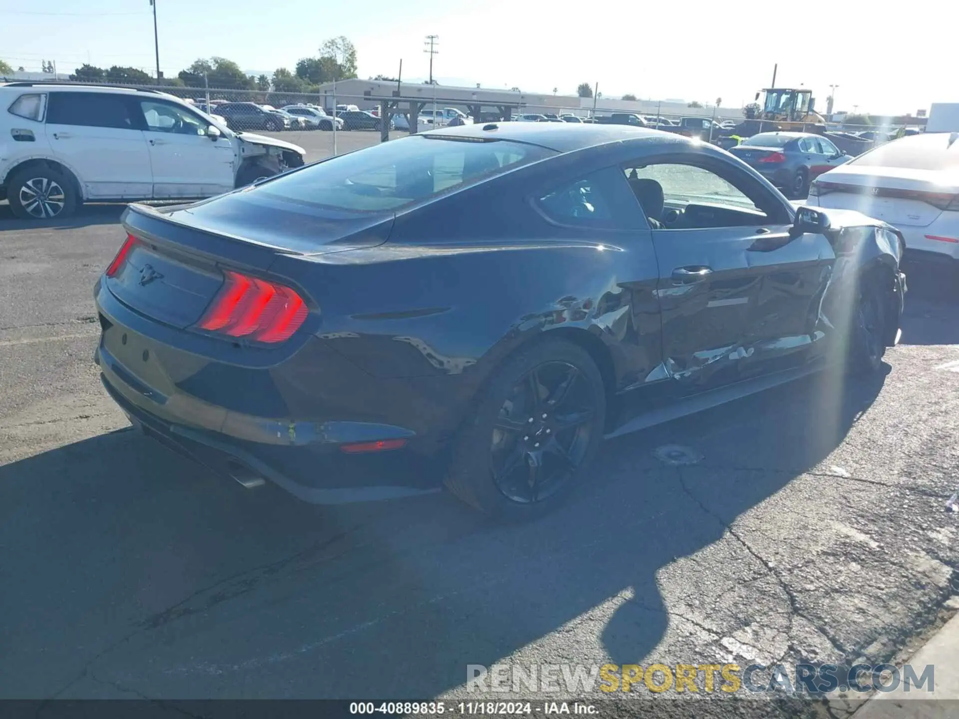 4 fotografías del automóvil dañado 1FA6P8TH3K5185937 FORD MUSTANG 2019