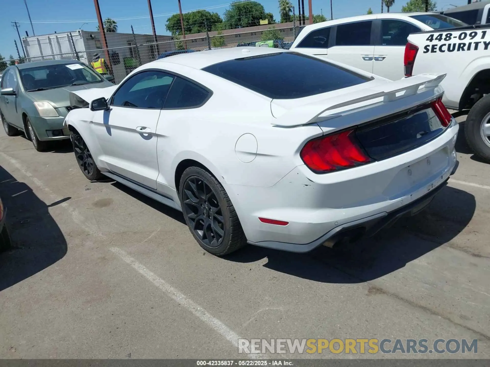3 fotografías del automóvil dañado 1FA6P8TH4K5131093 FORD MUSTANG 2019