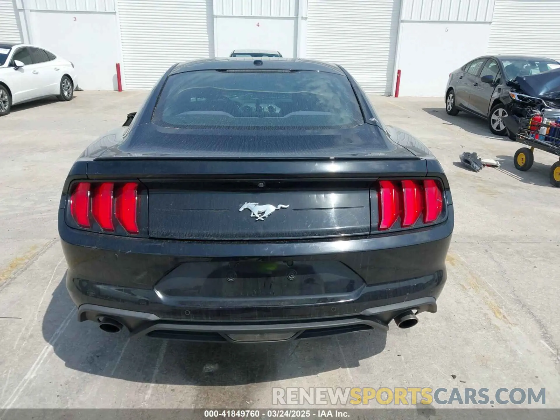 17 fotografías del automóvil dañado 1FA6P8TH4K5146998 FORD MUSTANG 2019