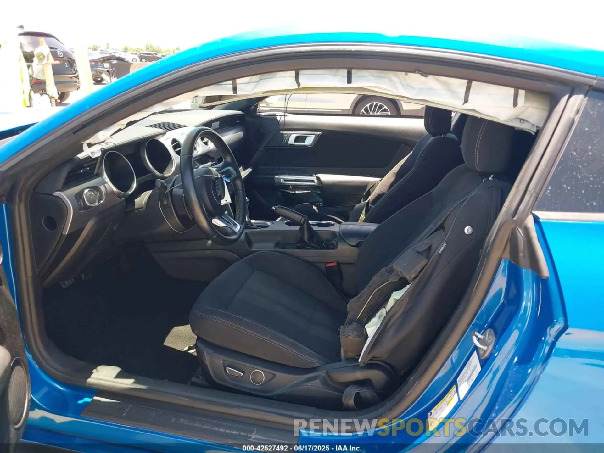 5 fotografías del automóvil dañado 1FA6P8TH4K5201515 FORD MUSTANG 2019