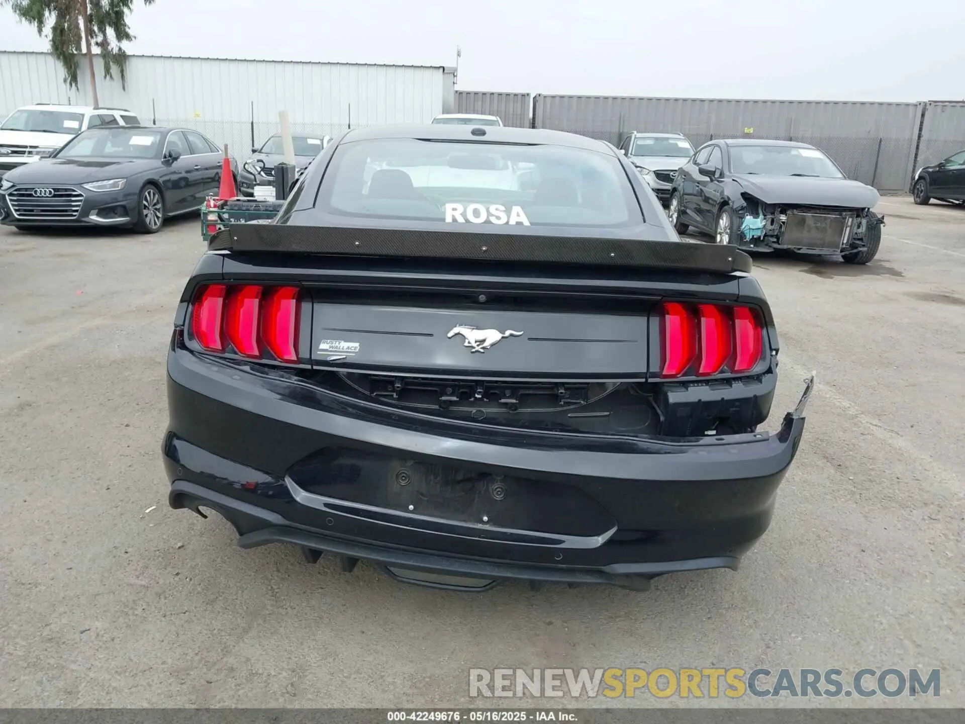 16 fotografías del automóvil dañado 1FA6P8TH5K5196535 FORD MUSTANG 2019