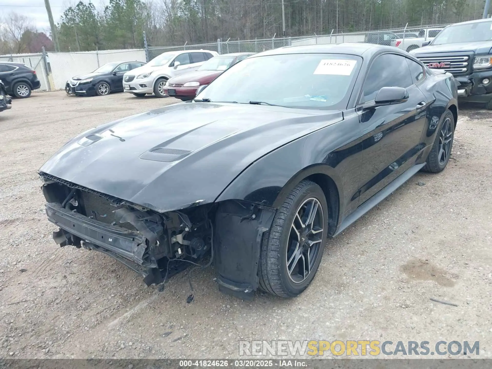 18 fotografías del automóvil dañado 1FA6P8TH6K5166654 FORD MUSTANG 2019