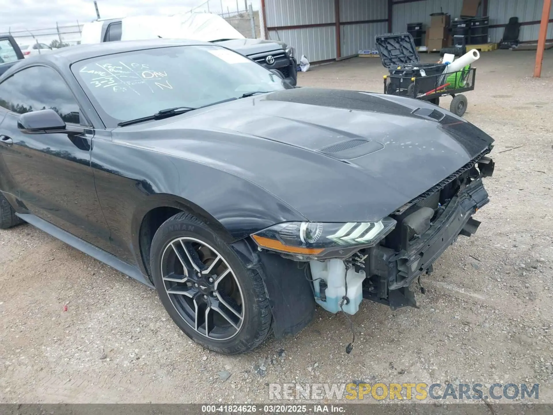 19 fotografías del automóvil dañado 1FA6P8TH6K5166654 FORD MUSTANG 2019