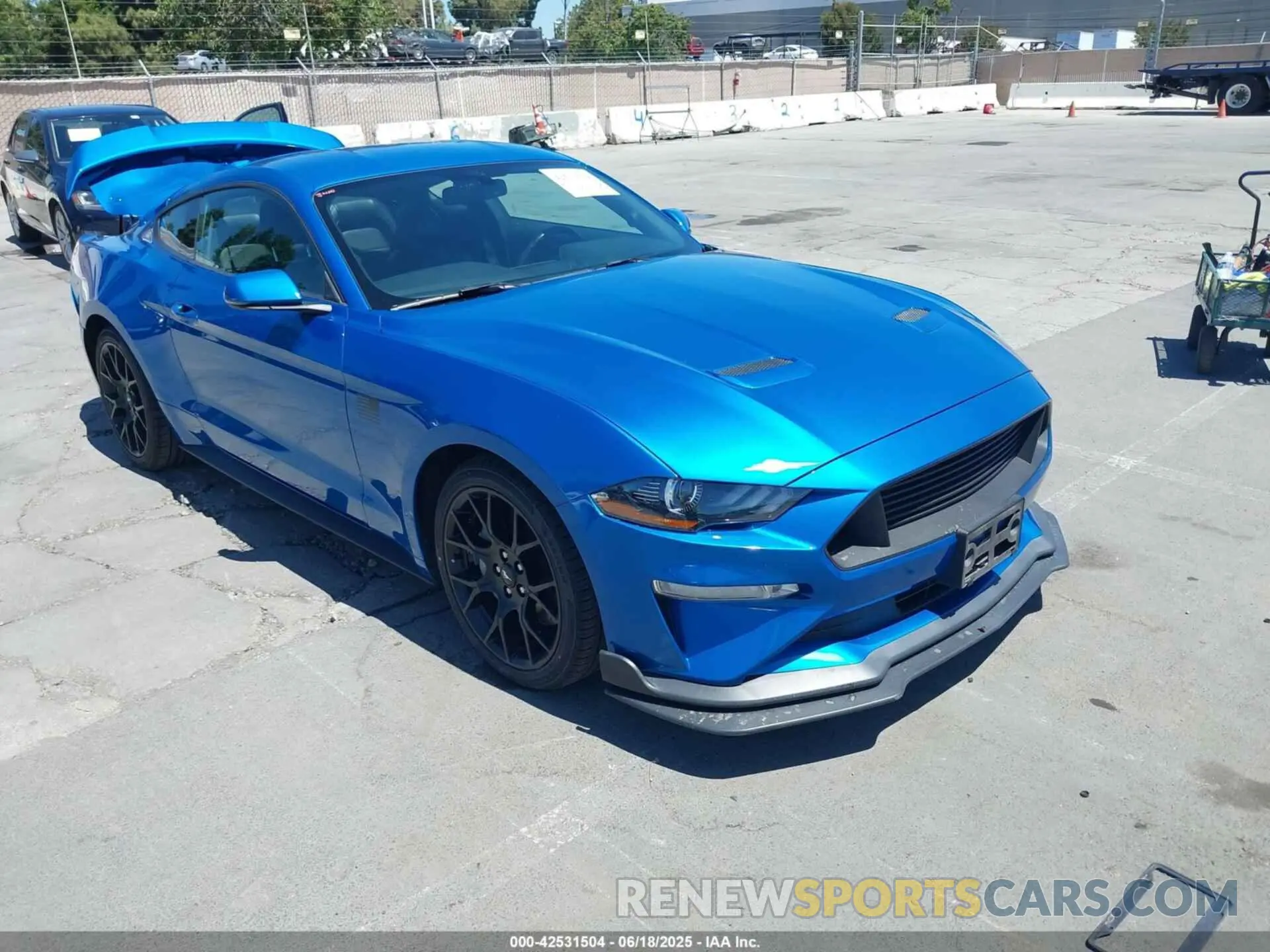 1 fotografías del automóvil dañado 1FA6P8TH7K5119181 FORD MUSTANG 2019