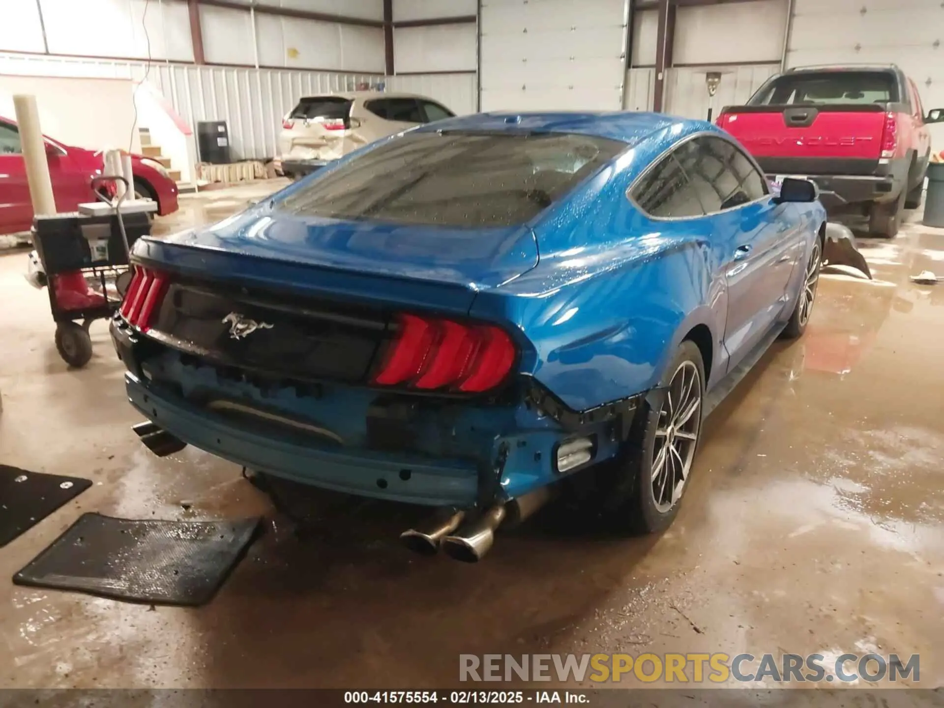 4 fotografías del automóvil dañado 1FA6P8TH7K5173788 FORD MUSTANG 2019
