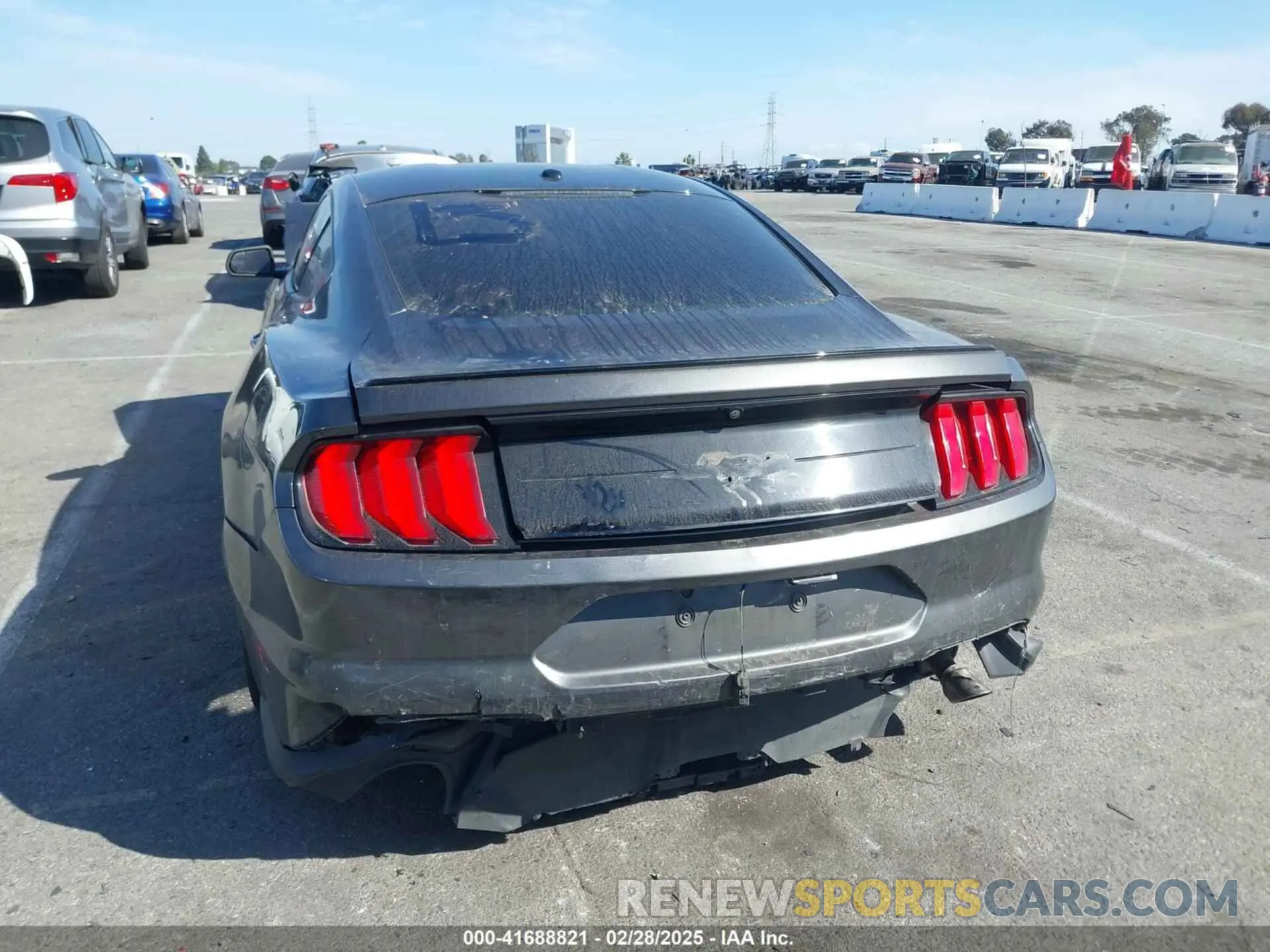 16 fotografías del automóvil dañado 1FA6P8TH8K5106195 FORD MUSTANG 2019
