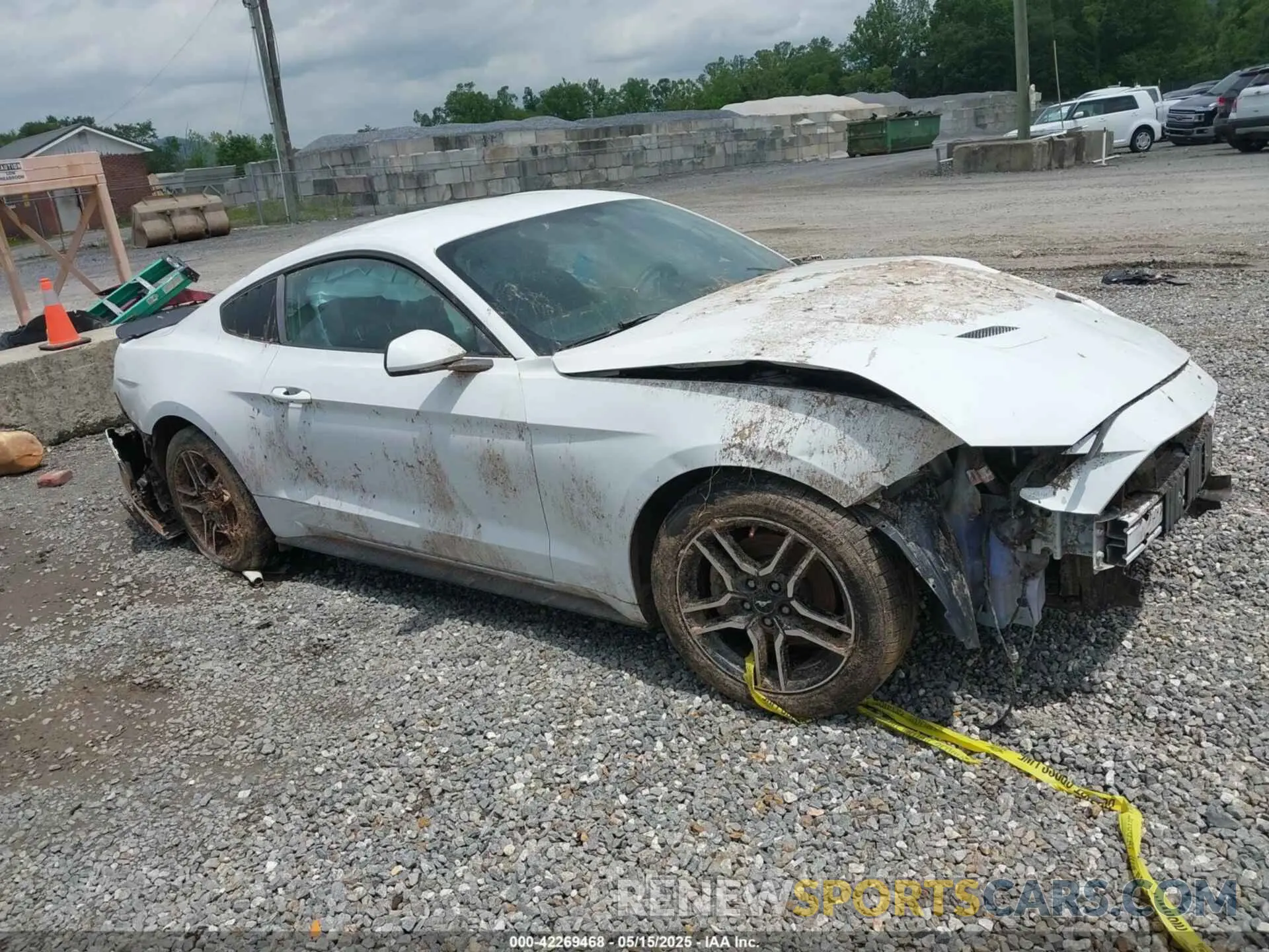 1 fotografías del automóvil dañado 1FA6P8TH8K5114605 FORD MUSTANG 2019