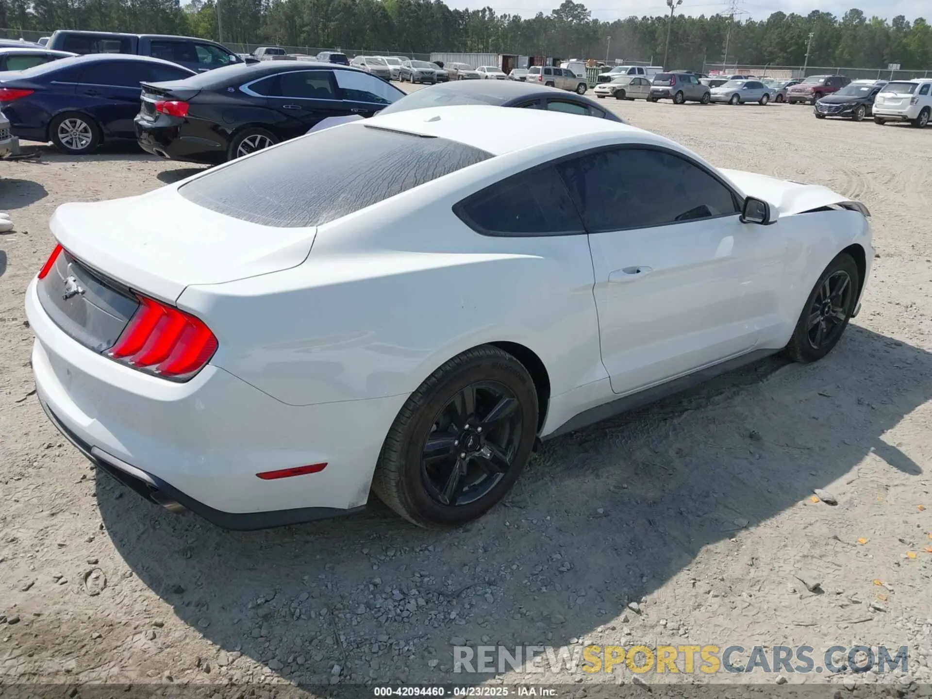 4 fotografías del automóvil dañado 1FA6P8TH8K5174111 FORD MUSTANG 2019