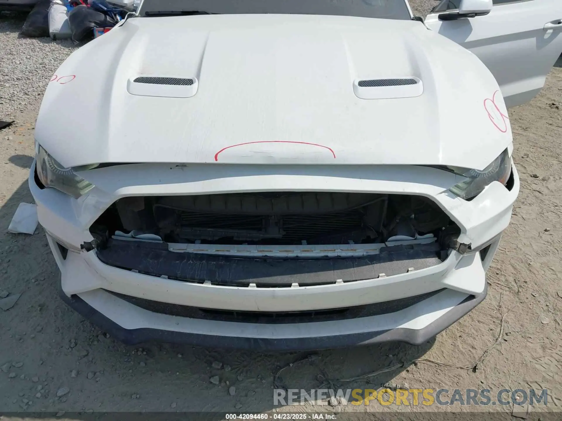 6 fotografías del automóvil dañado 1FA6P8TH8K5174111 FORD MUSTANG 2019