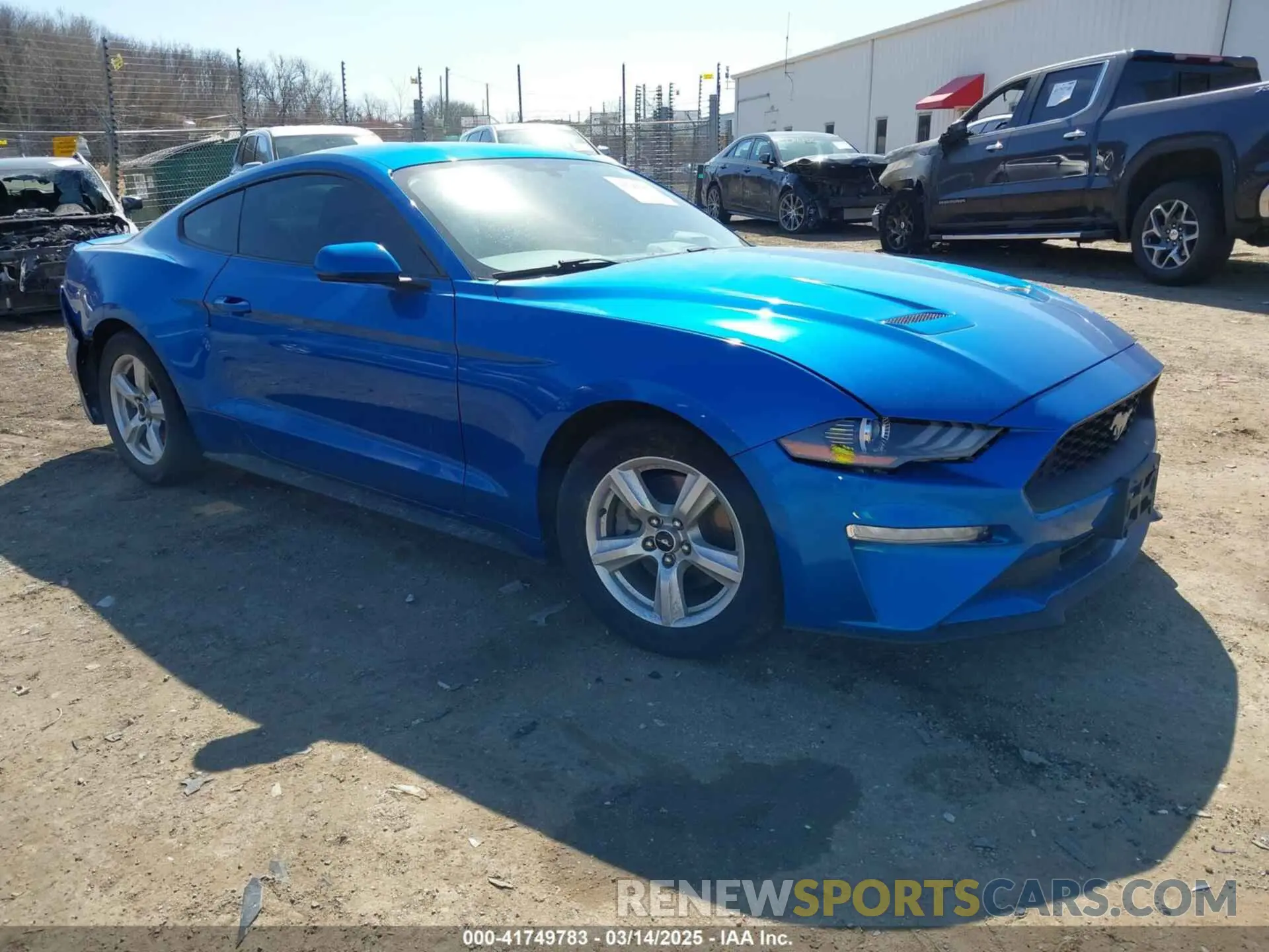 1 fotografías del automóvil dañado 1FA6P8TH8K5185206 FORD MUSTANG 2019