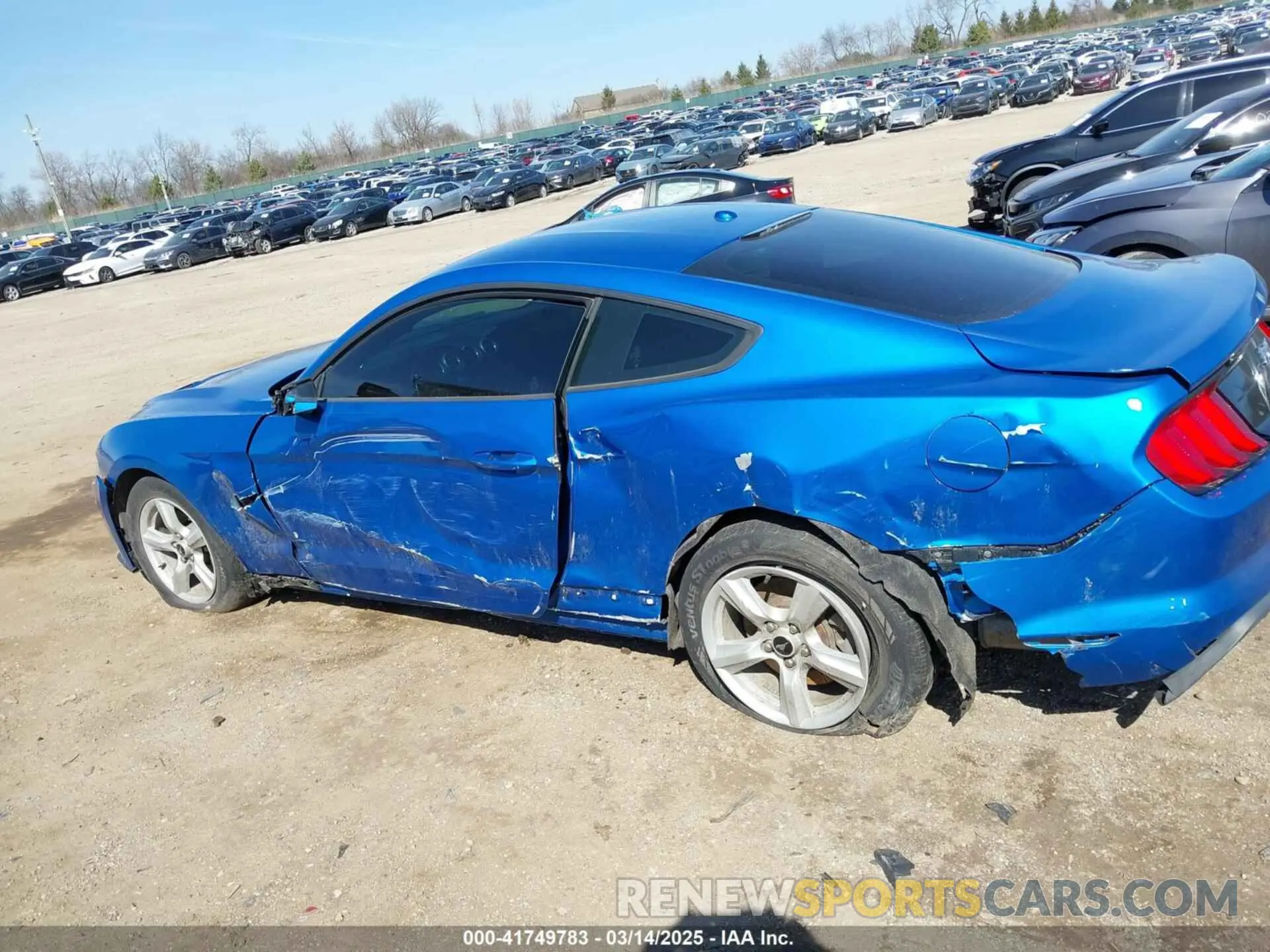 6 fotografías del automóvil dañado 1FA6P8TH8K5185206 FORD MUSTANG 2019