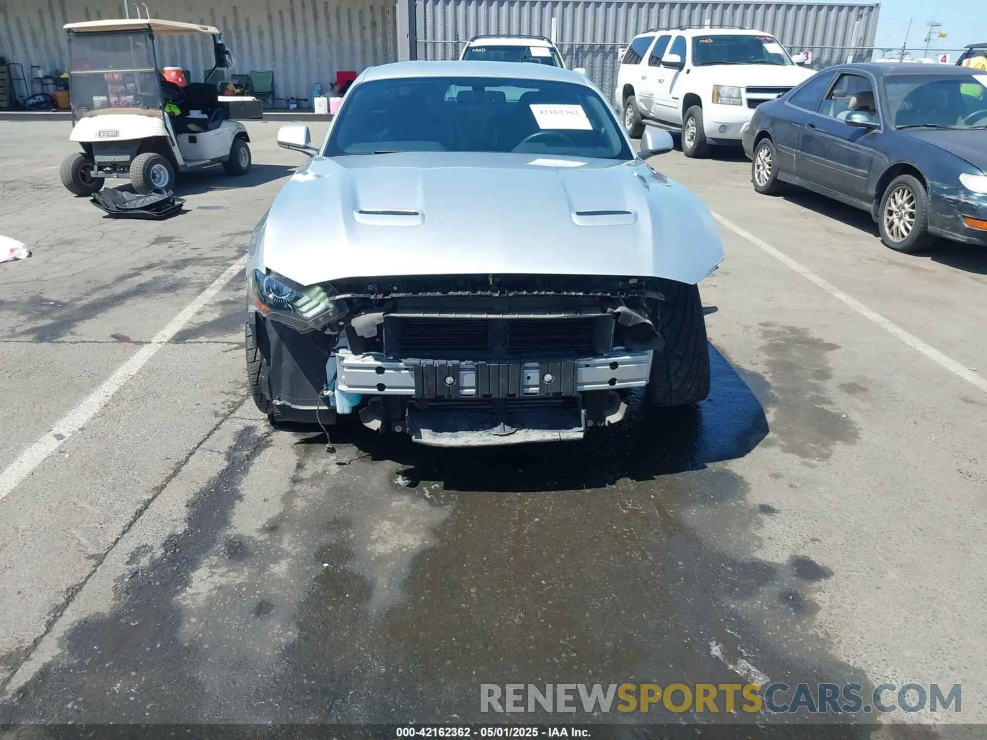 6 fotografías del automóvil dañado 1FA6P8TH8K5194620 FORD MUSTANG 2019