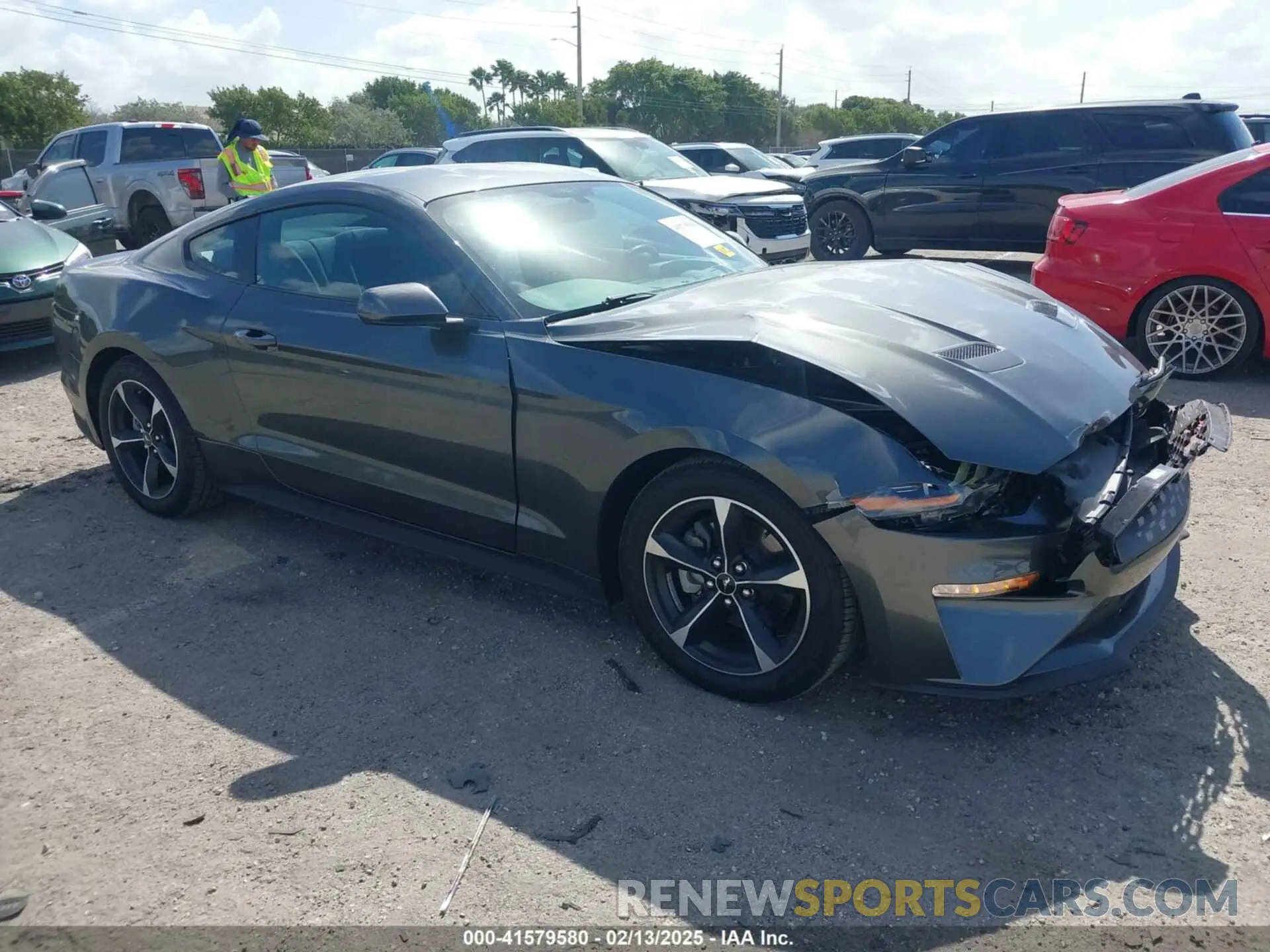 1 fotografías del automóvil dañado 1FA6P8TH9K5176353 FORD MUSTANG 2019