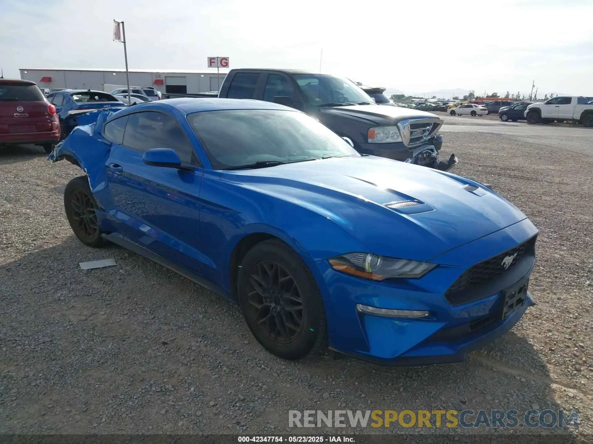 1 fotografías del automóvil dañado 1FA6P8THXK5185806 FORD MUSTANG 2019