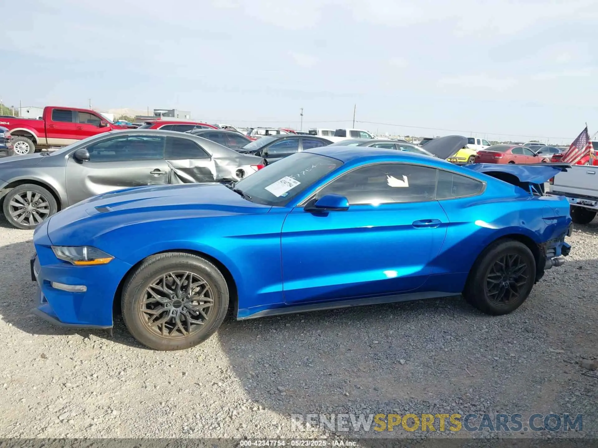 14 fotografías del automóvil dañado 1FA6P8THXK5185806 FORD MUSTANG 2019