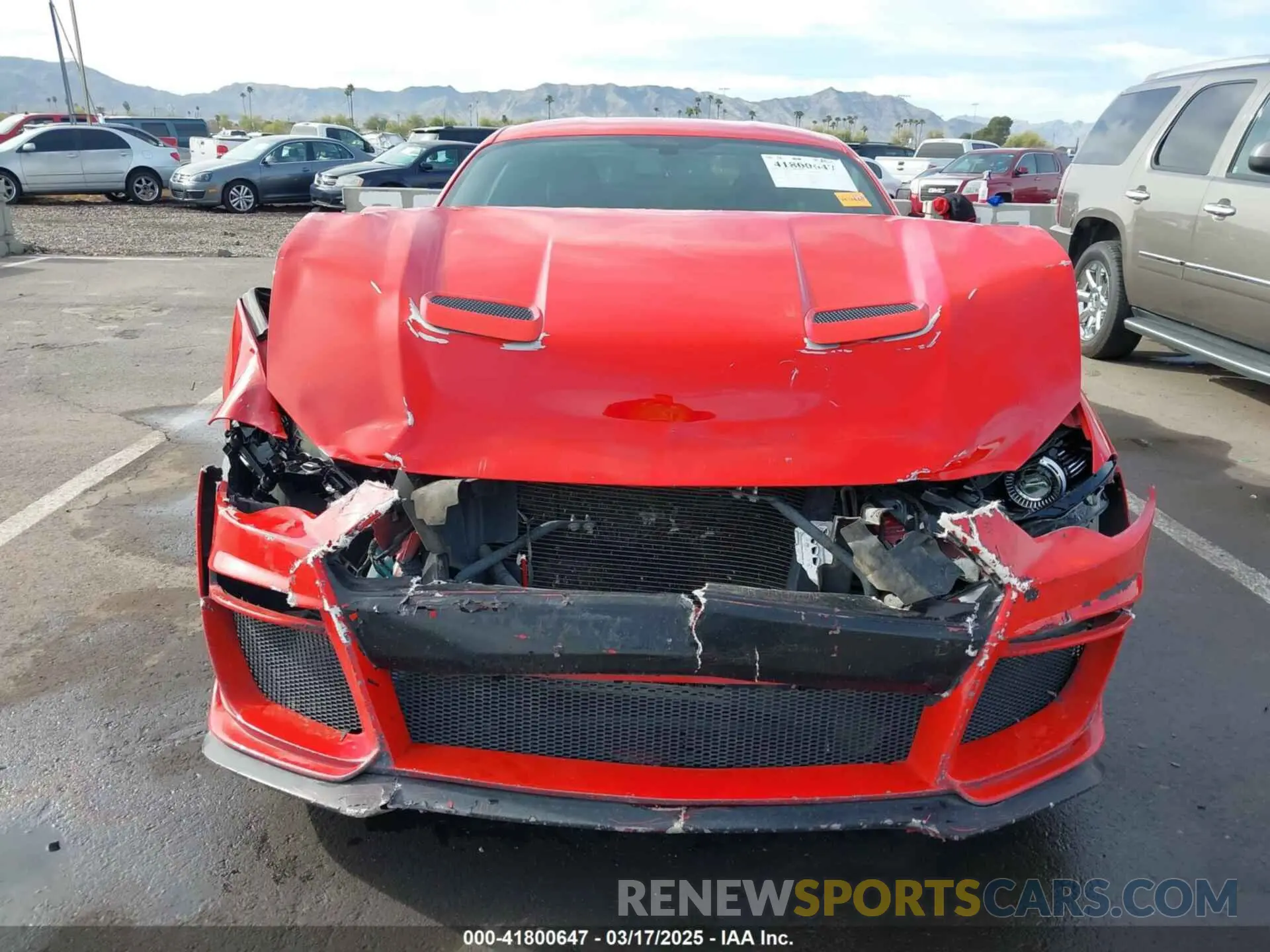 6 fotografías del automóvil dañado 1FA6P8THXK5196692 FORD MUSTANG 2019