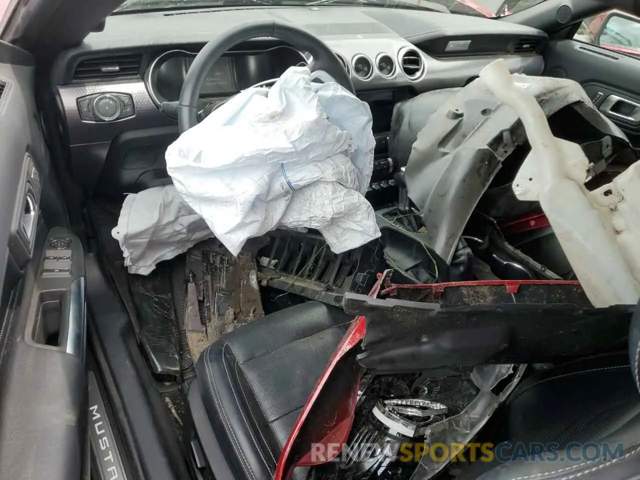 8 fotografías del automóvil dañado 1FATP8FF4K5193350 FORD MUSTANG 2019