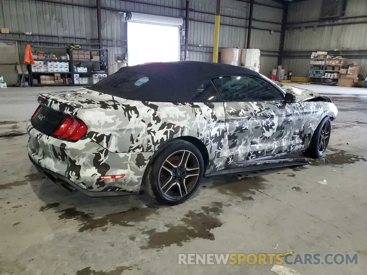 3 fotografías del automóvil dañado 1FATP8FF7K5149357 FORD MUSTANG 2019