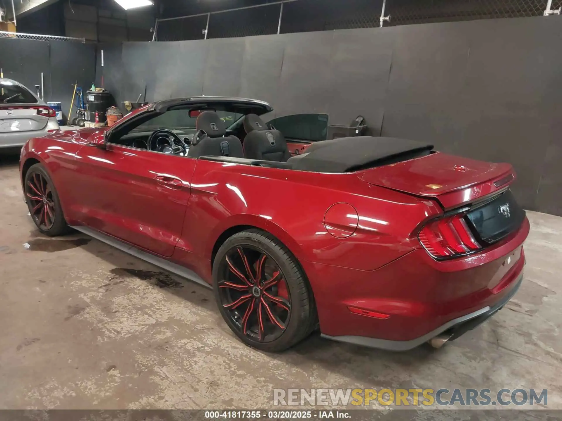 3 fotografías del automóvil dañado 1FATP8UH2K5205502 FORD MUSTANG 2019