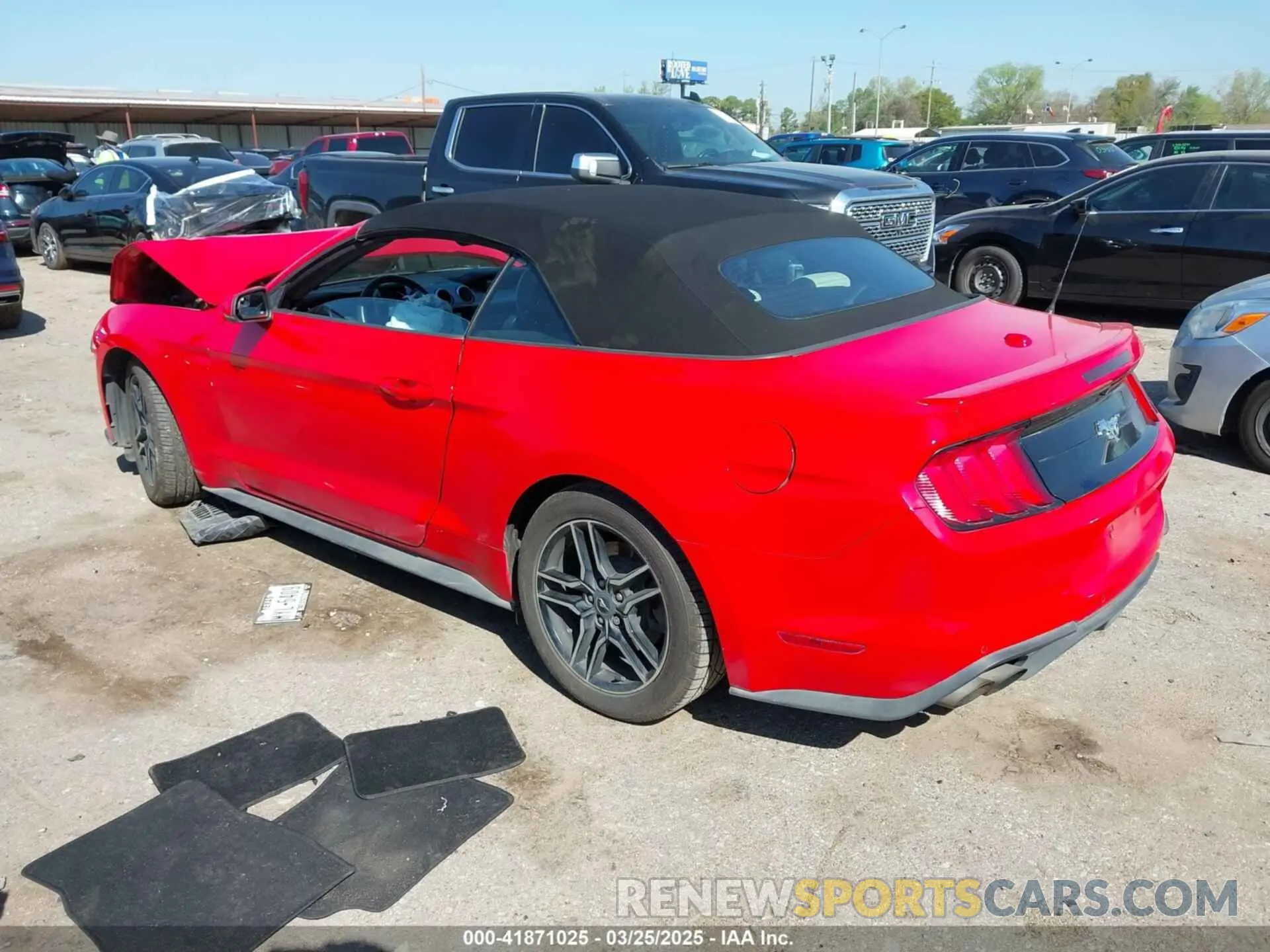 3 fotografías del automóvil dañado 1FATP8UH4K5121164 FORD MUSTANG 2019