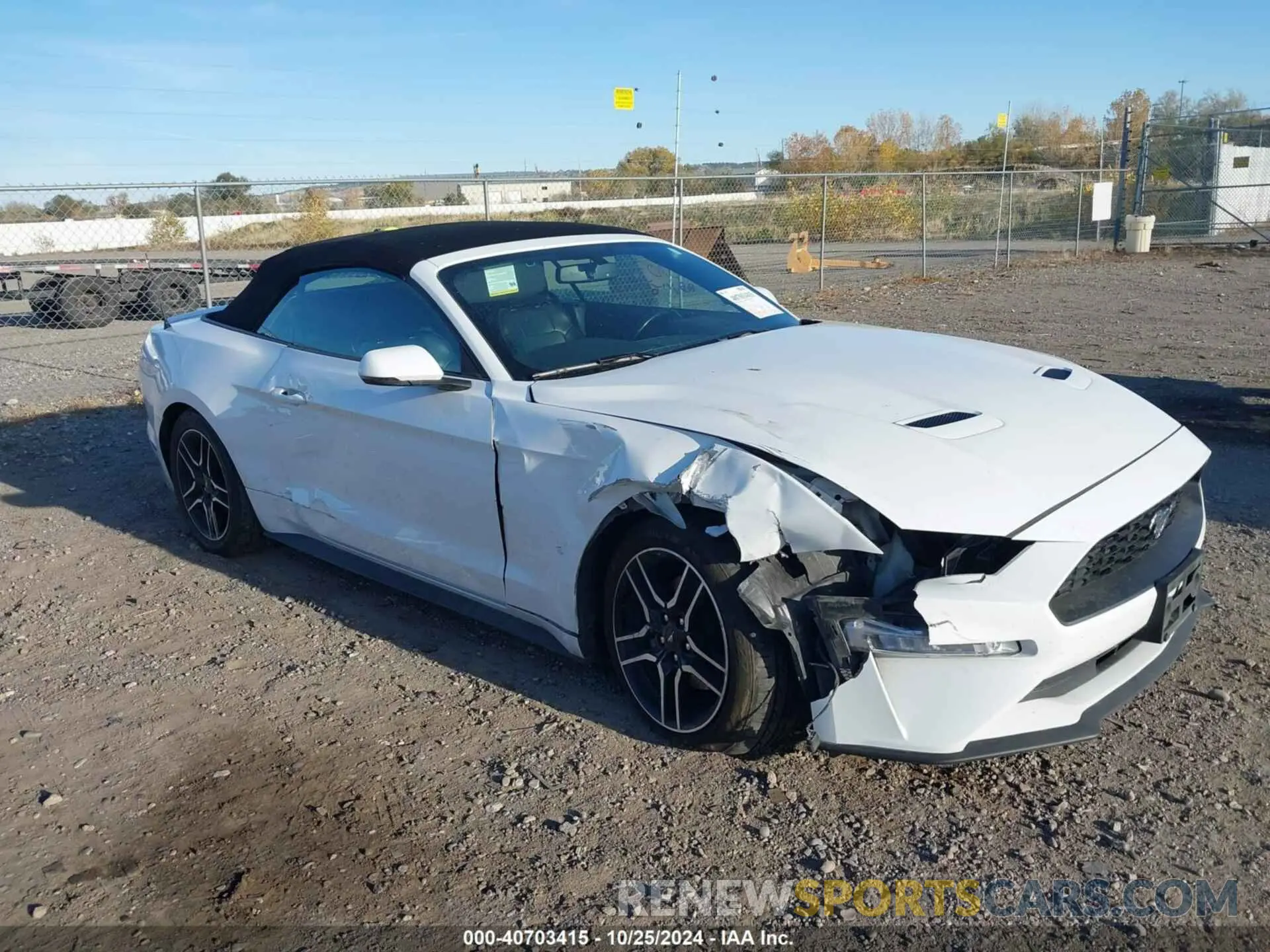 1 fotografías del automóvil dañado 1FATP8UH4K5188380 FORD MUSTANG 2019