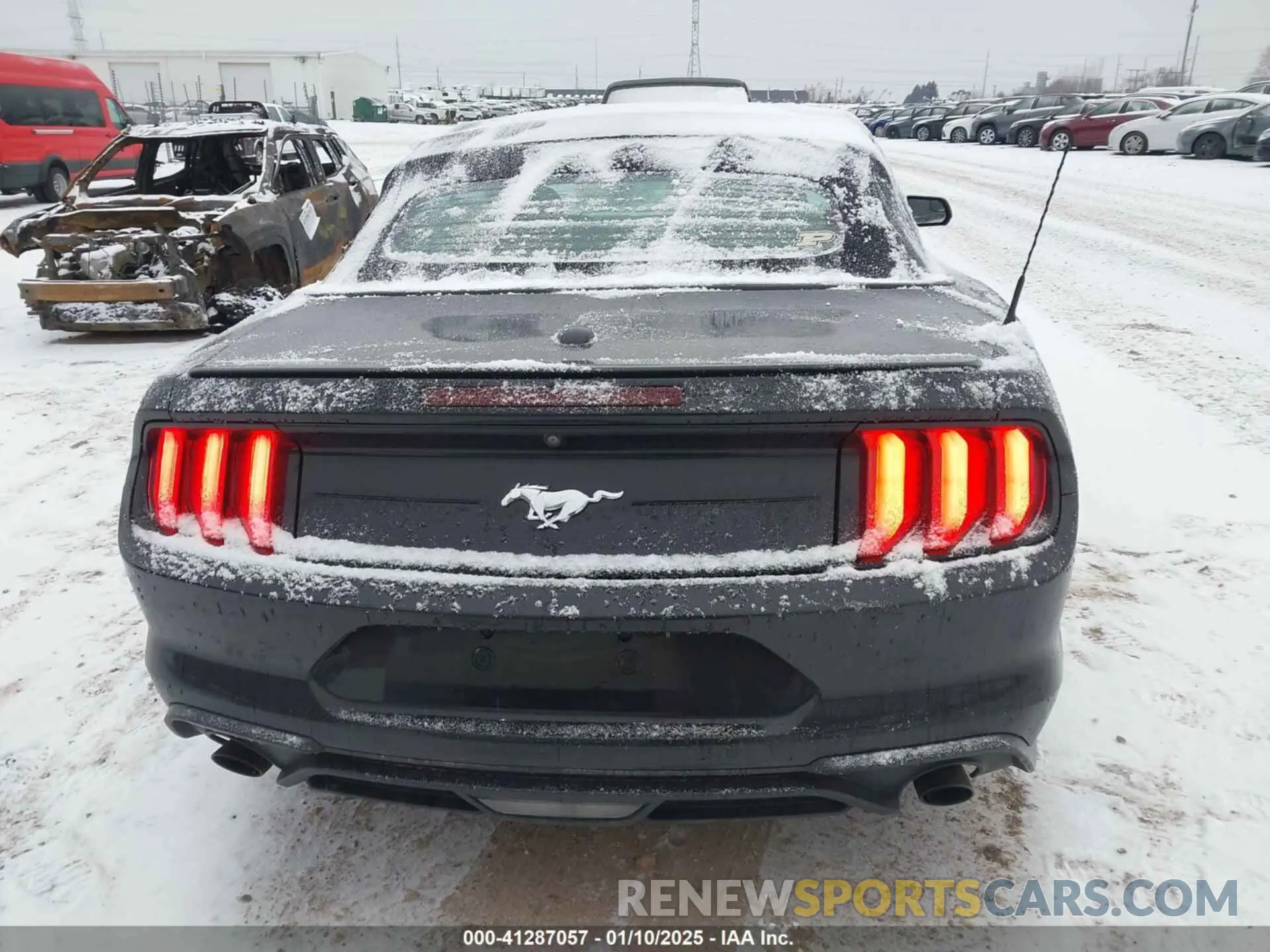 16 fotografías del automóvil dañado 1FATP8UH6K5109632 FORD MUSTANG 2019