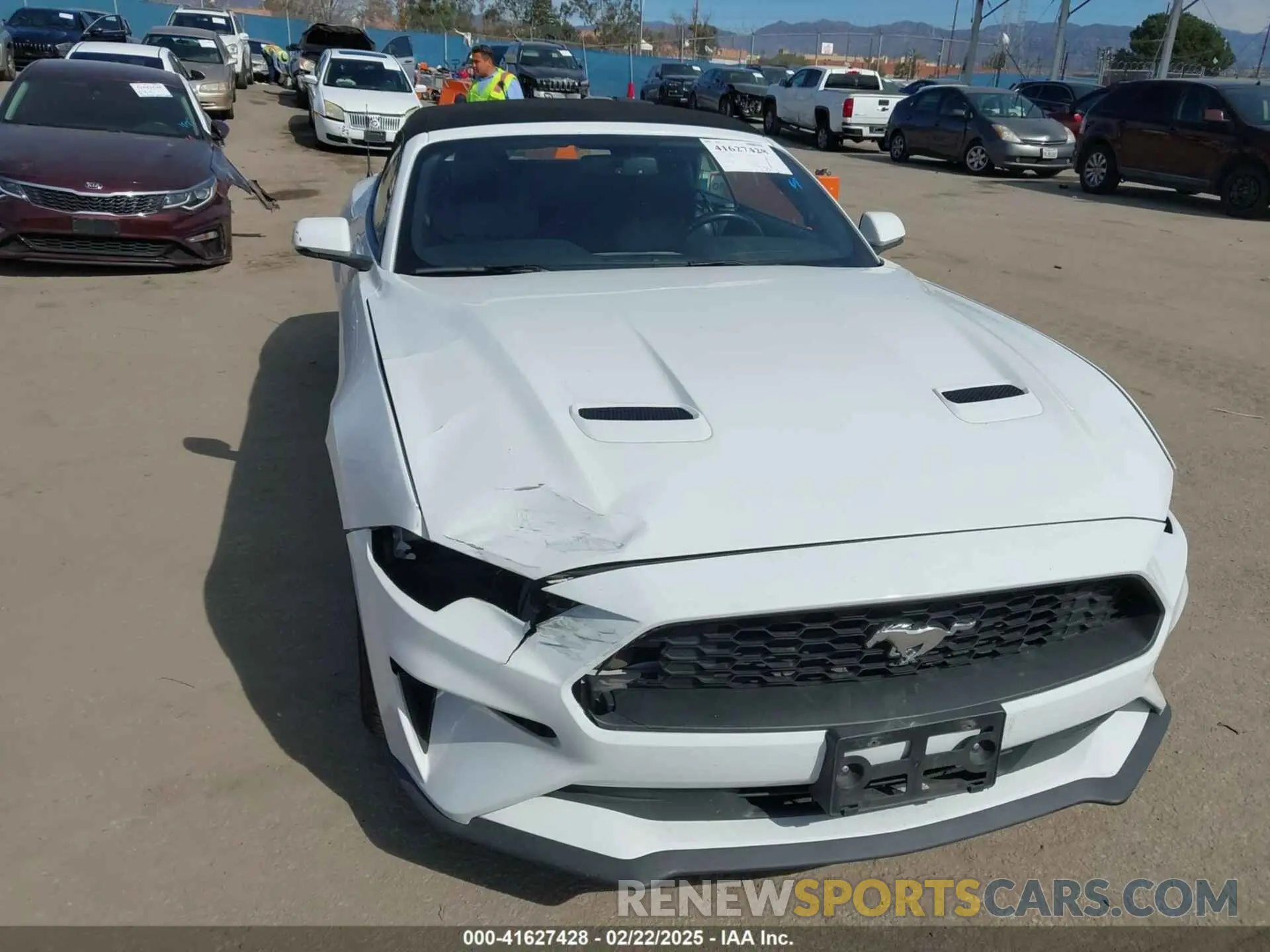 6 fotografías del automóvil dañado 1FATP8UH8K5188379 FORD MUSTANG 2019