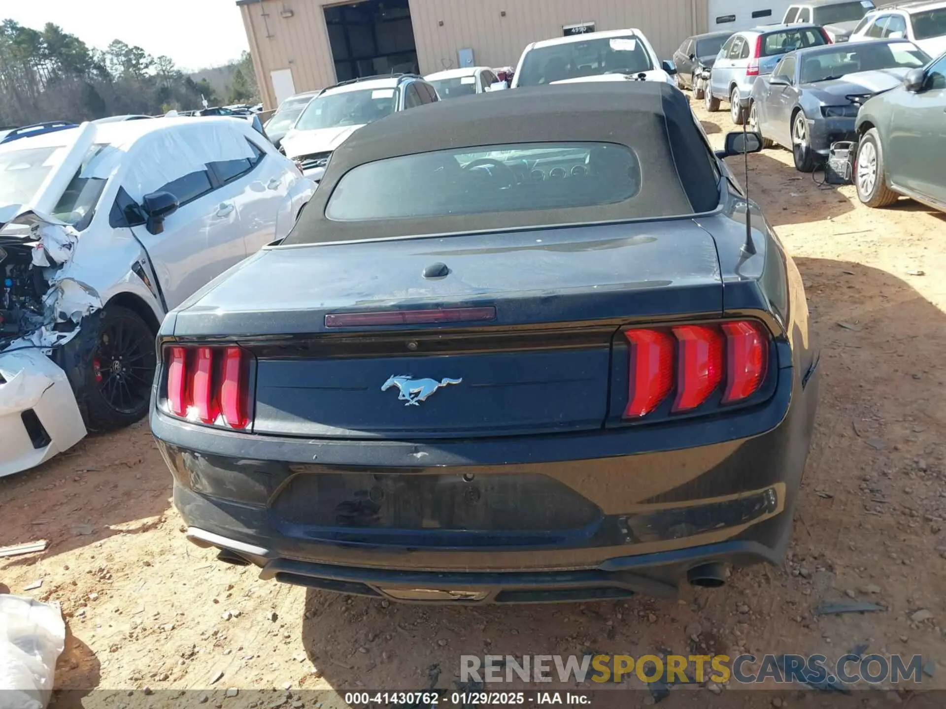 17 fotografías del automóvil dañado 1FATP8UH9K5193803 FORD MUSTANG 2019