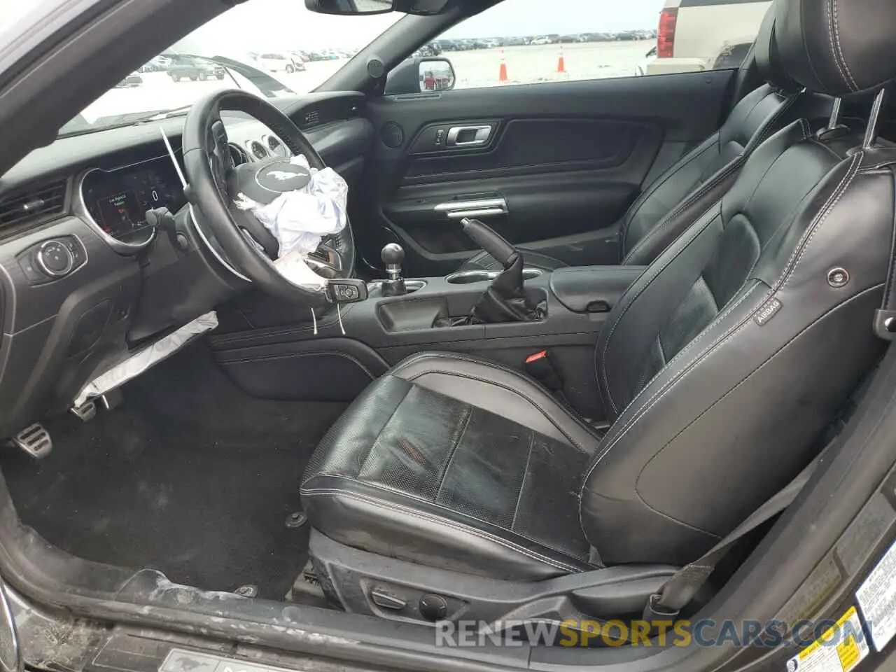 7 fotografías del automóvil dañado 1FA6P8CF0L5100813 FORD MUSTANG 2020