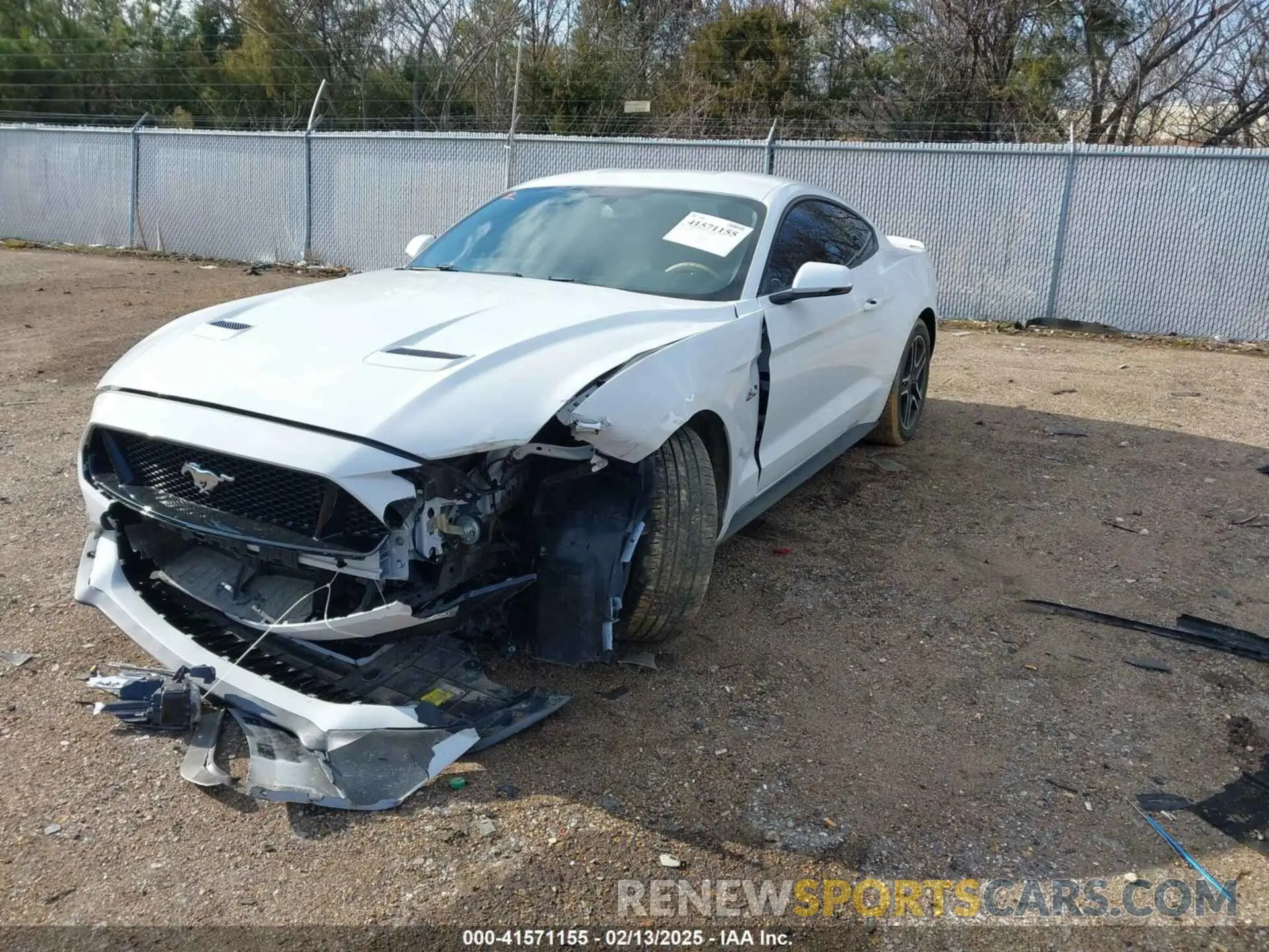 2 fotografías del automóvil dañado 1FA6P8CF0L5112346 FORD MUSTANG 2020