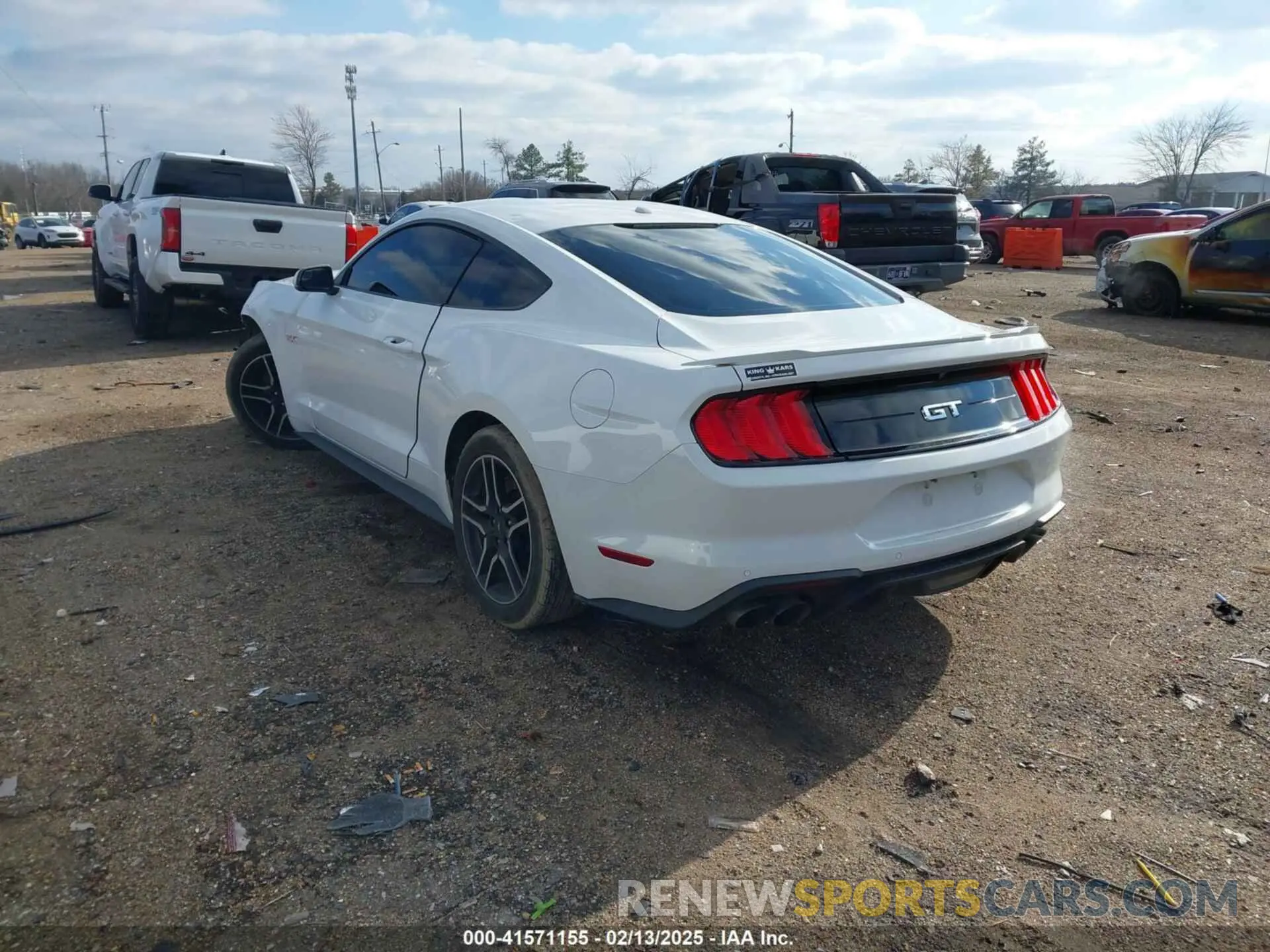 3 fotografías del automóvil dañado 1FA6P8CF0L5112346 FORD MUSTANG 2020
