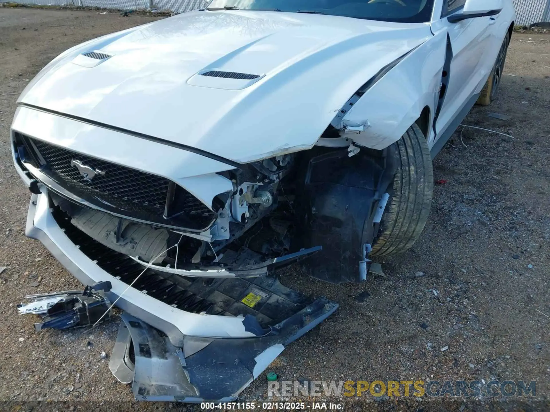 6 fotografías del automóvil dañado 1FA6P8CF0L5112346 FORD MUSTANG 2020