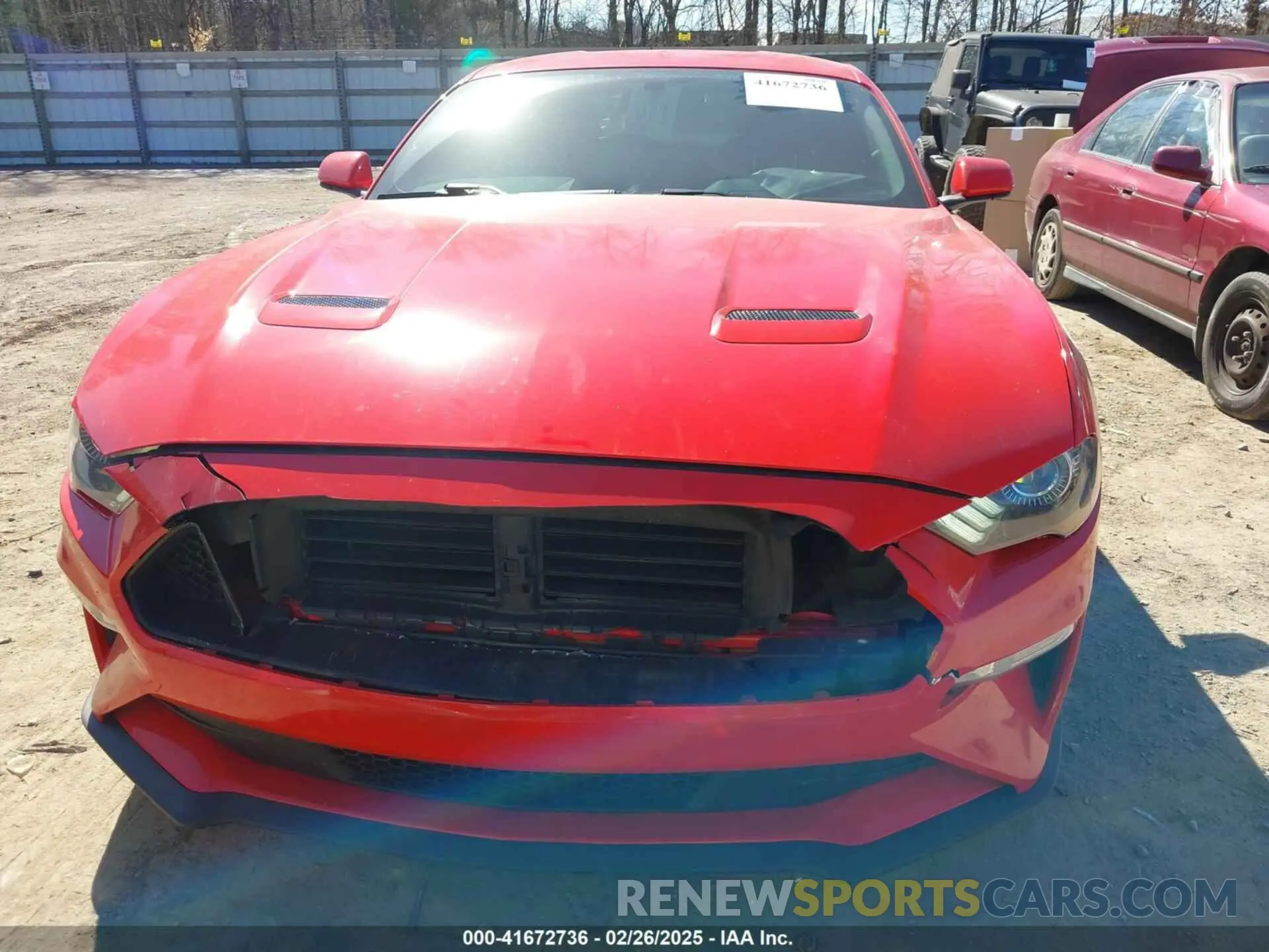 17 fotografías del automóvil dañado 1FA6P8CF0L5126778 FORD MUSTANG 2020