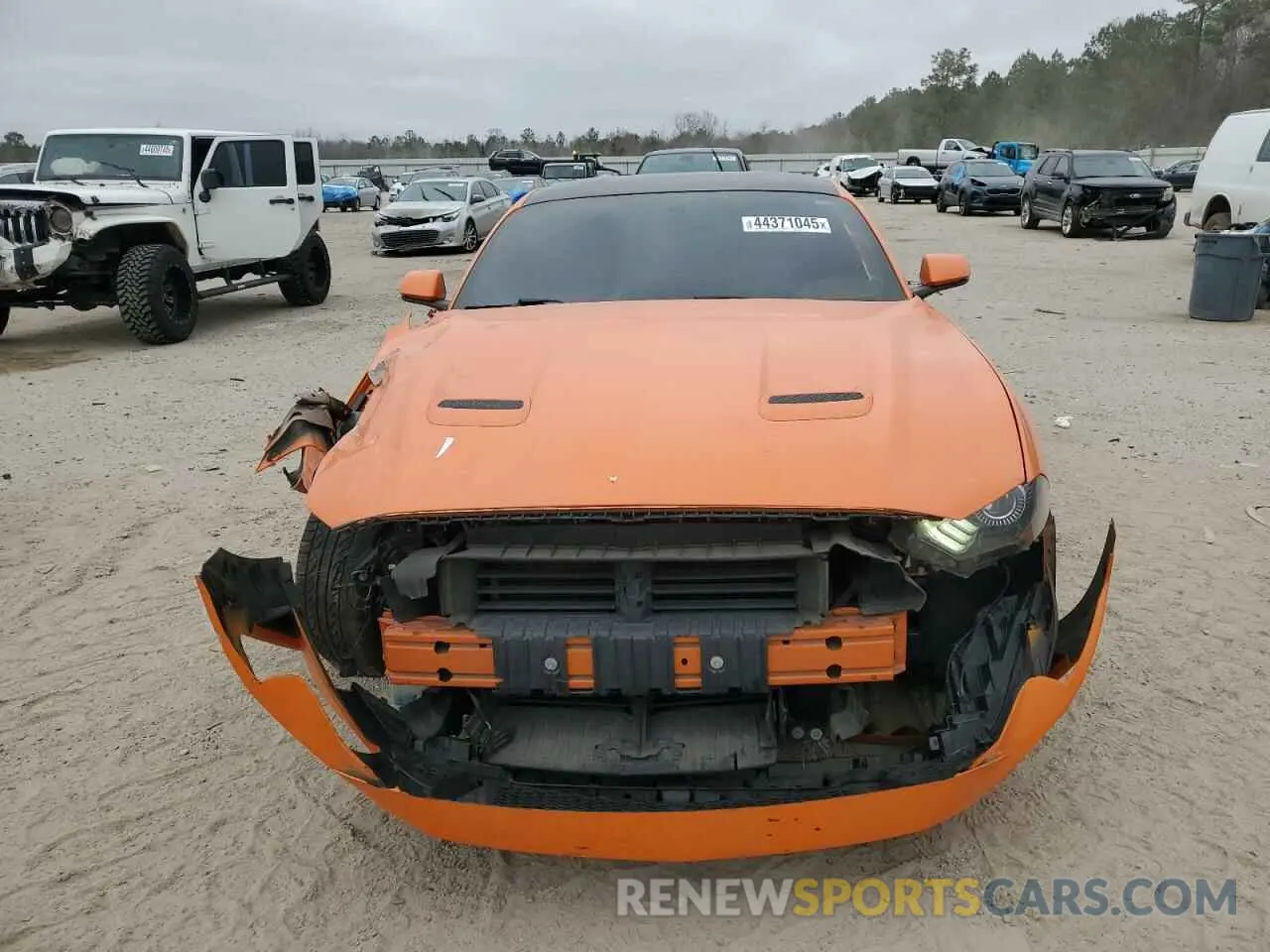 5 fotografías del automóvil dañado 1FA6P8CF0L5129129 FORD MUSTANG 2020