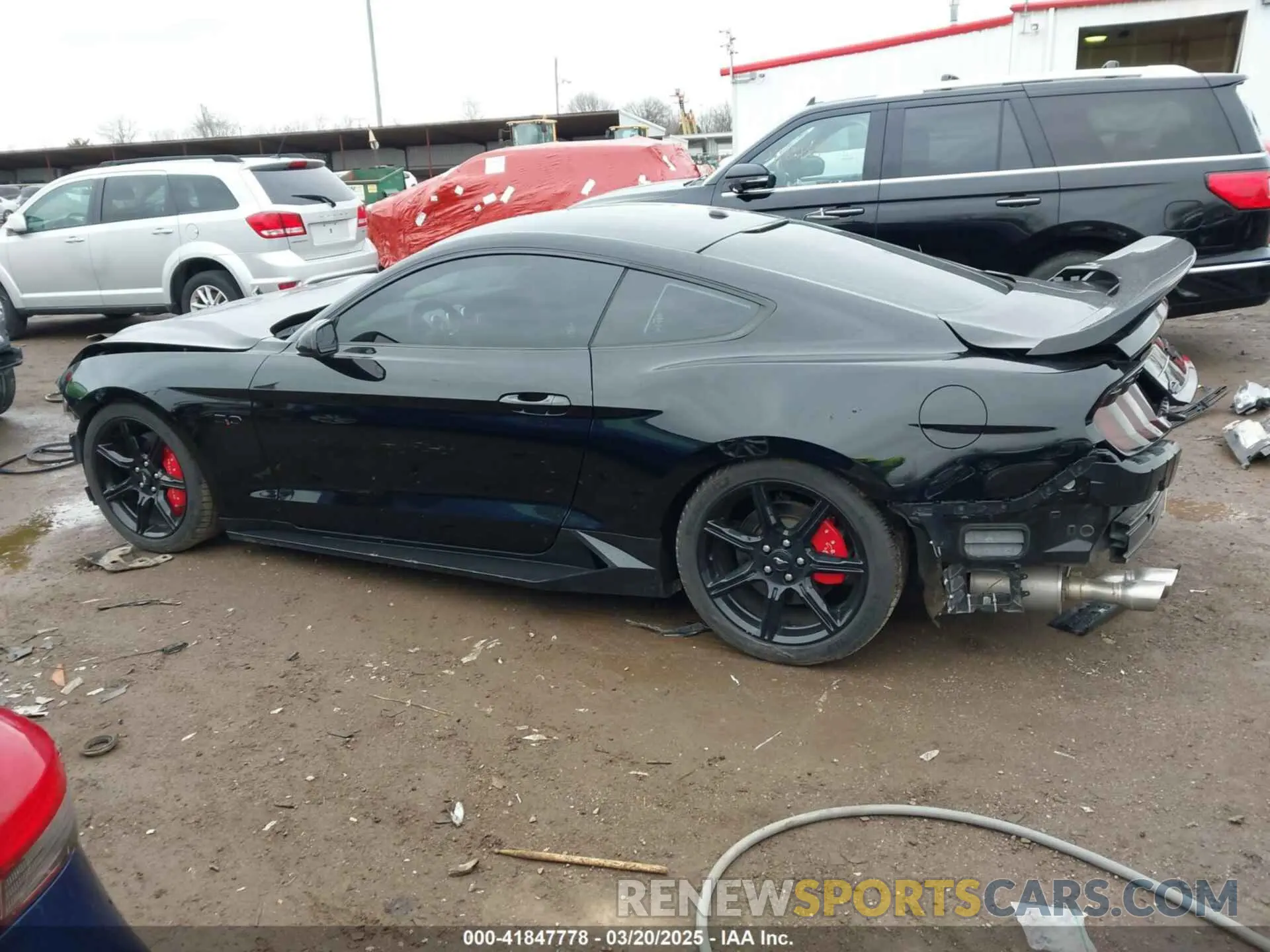 15 fotografías del automóvil dañado 1FA6P8CF0L5133424 FORD MUSTANG 2020