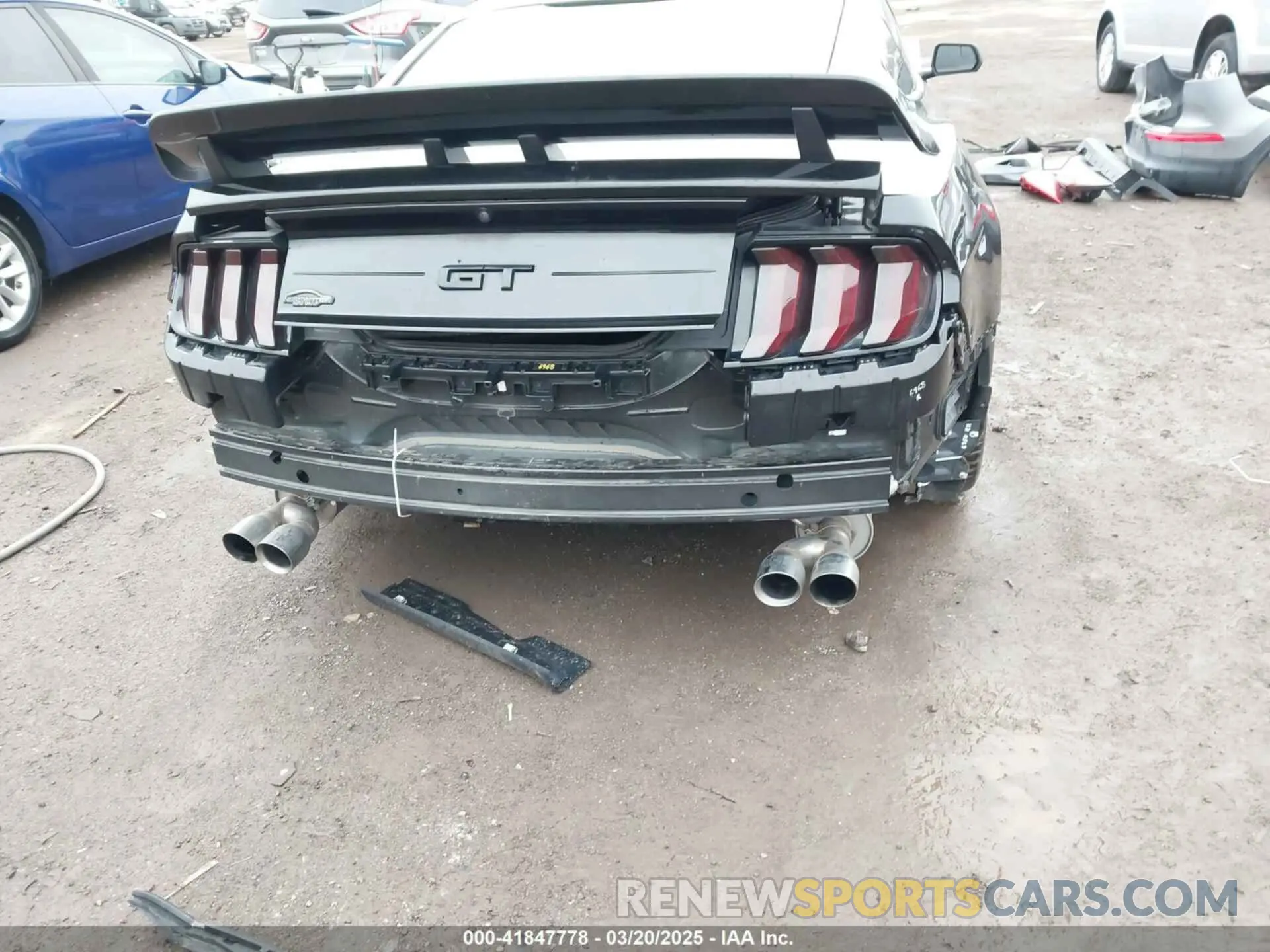 18 fotografías del automóvil dañado 1FA6P8CF0L5133424 FORD MUSTANG 2020