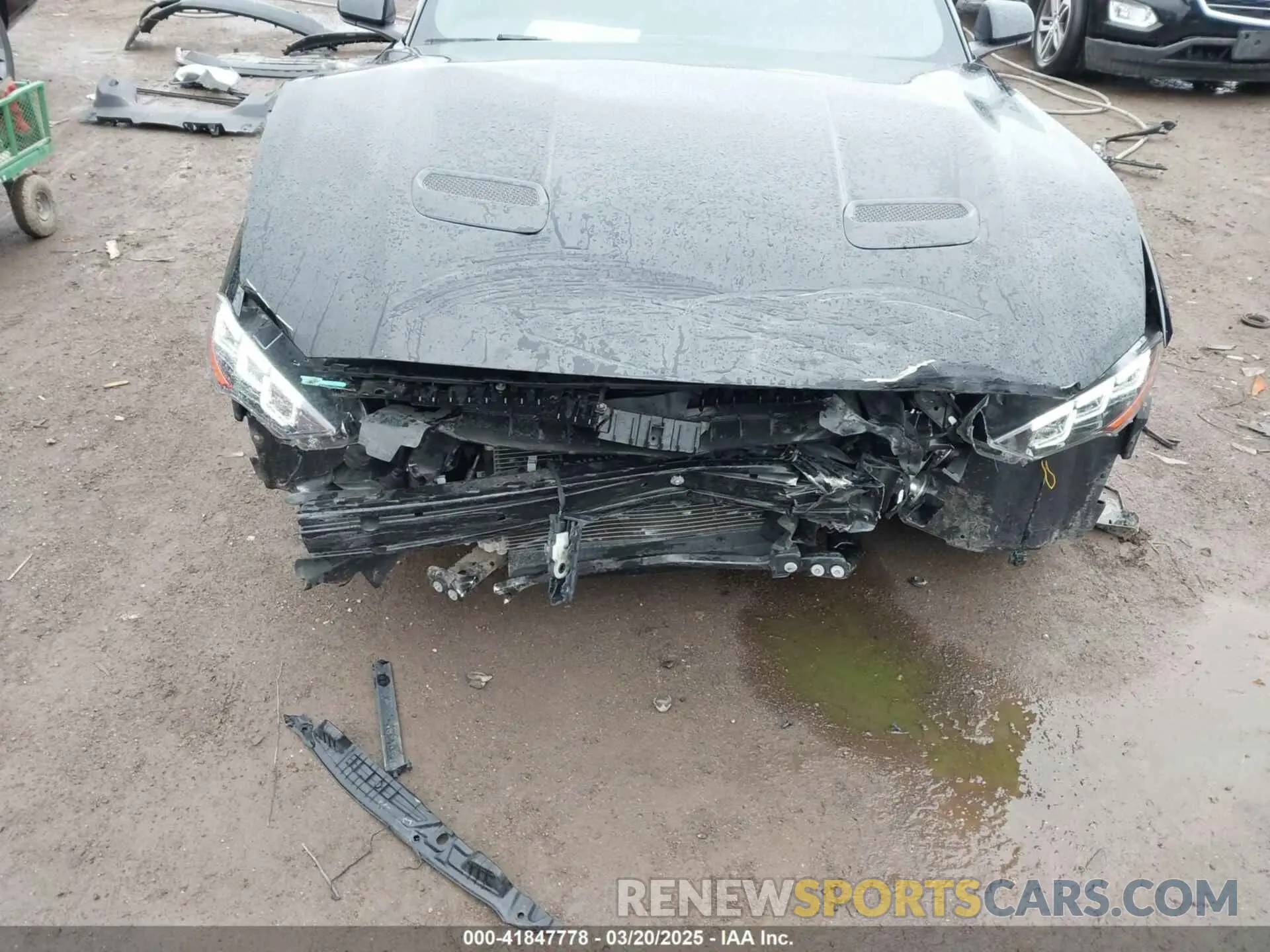 6 fotografías del automóvil dañado 1FA6P8CF0L5133424 FORD MUSTANG 2020